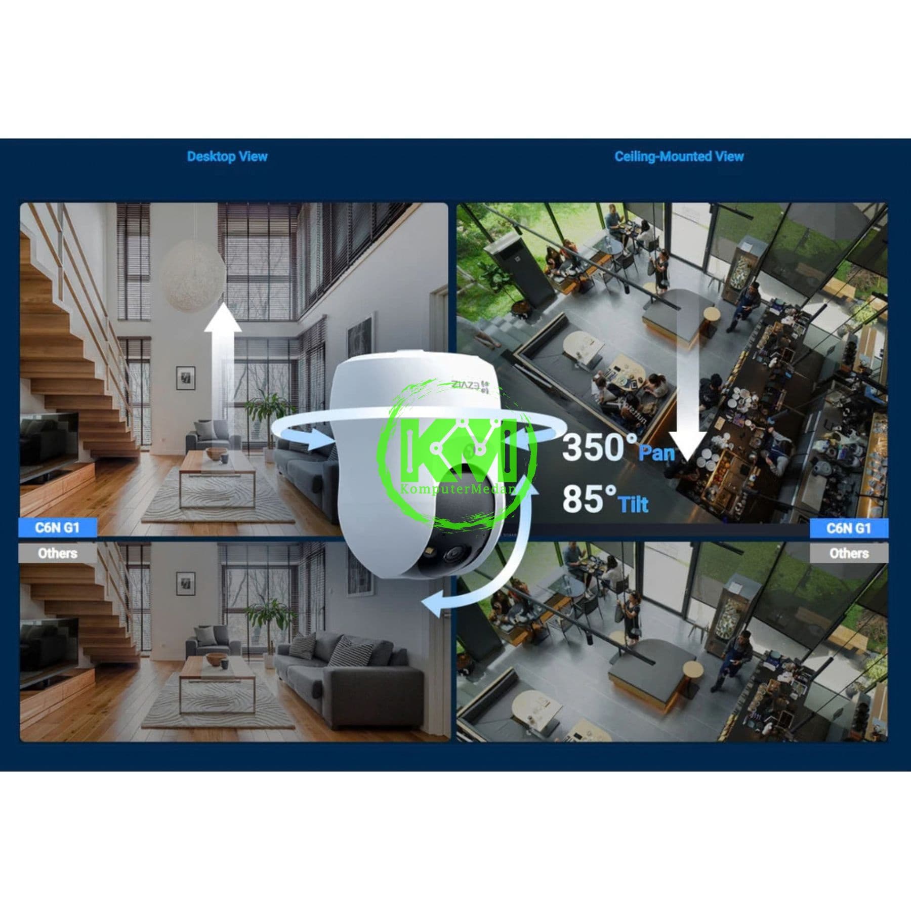 EZVIZ C6N 5MP SMART HOME - Image 4