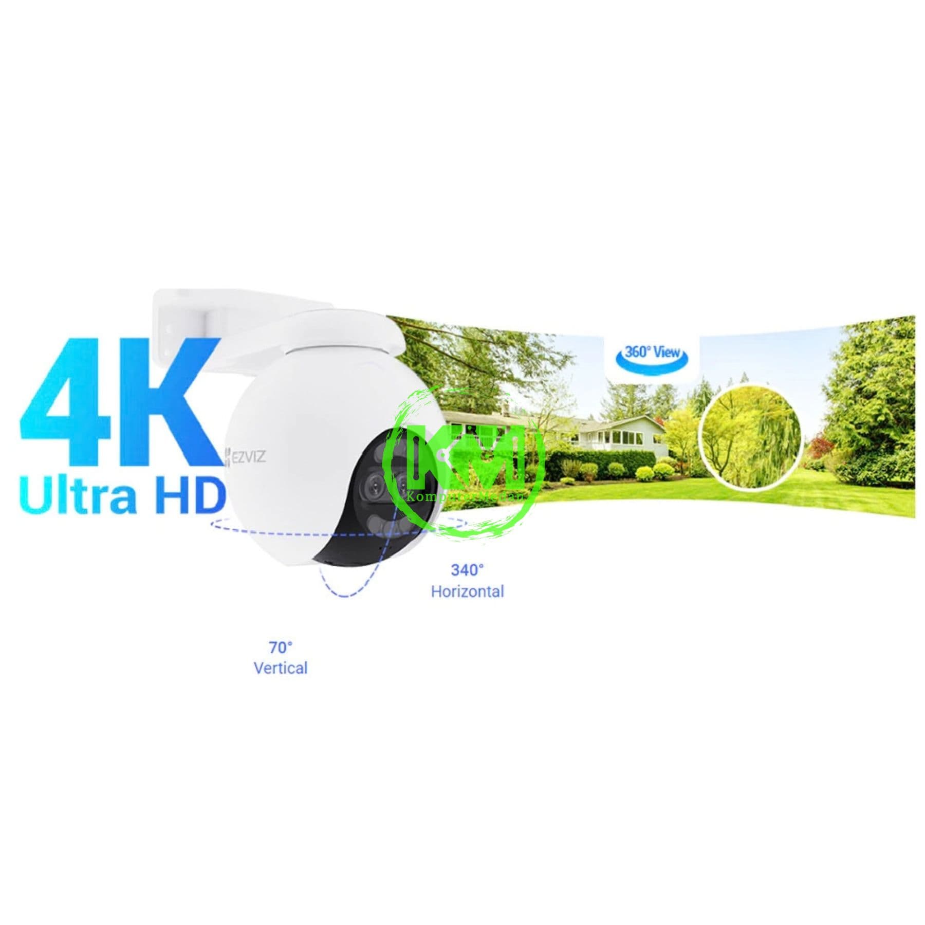 EZVIZ H80X 8MP+2MP COLOR NIGHT SMART HOME - Image 4