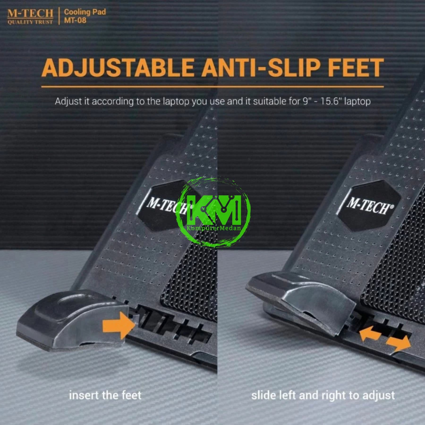 MTECH MT08 COLLING PAD NOTEBOOK - Image 5