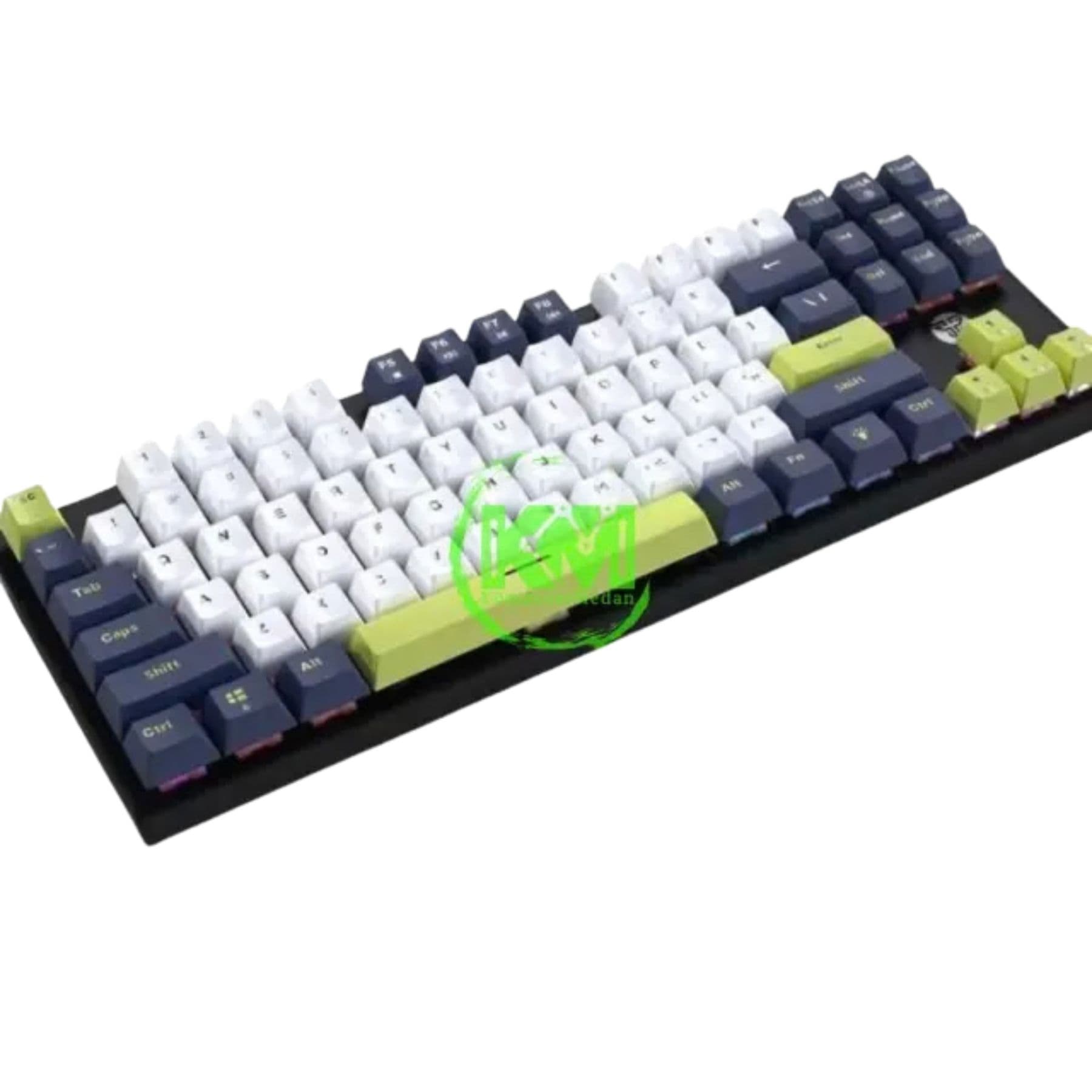 FANTECH YORU ATOM87S MK877S MECHANICAL KEYBOARD - BLUE/WHITE (SWITCH BLUE/RED) - Image 4