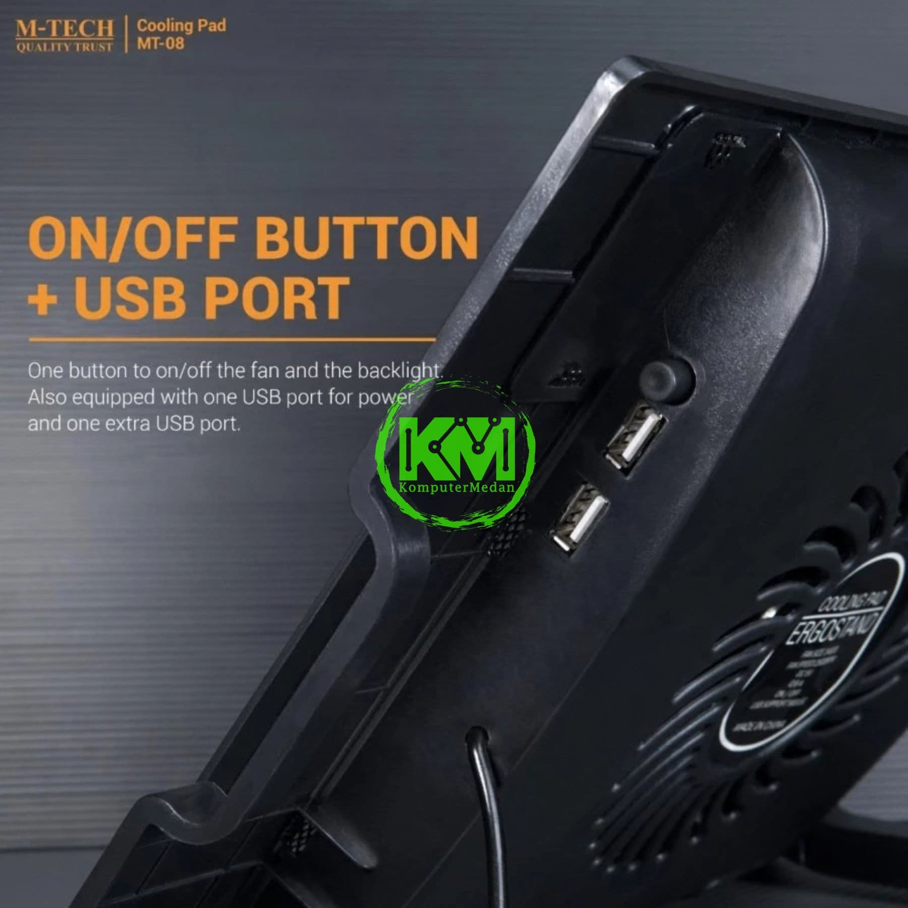 MTECH MT08 COLLING PAD NOTEBOOK - Image 3