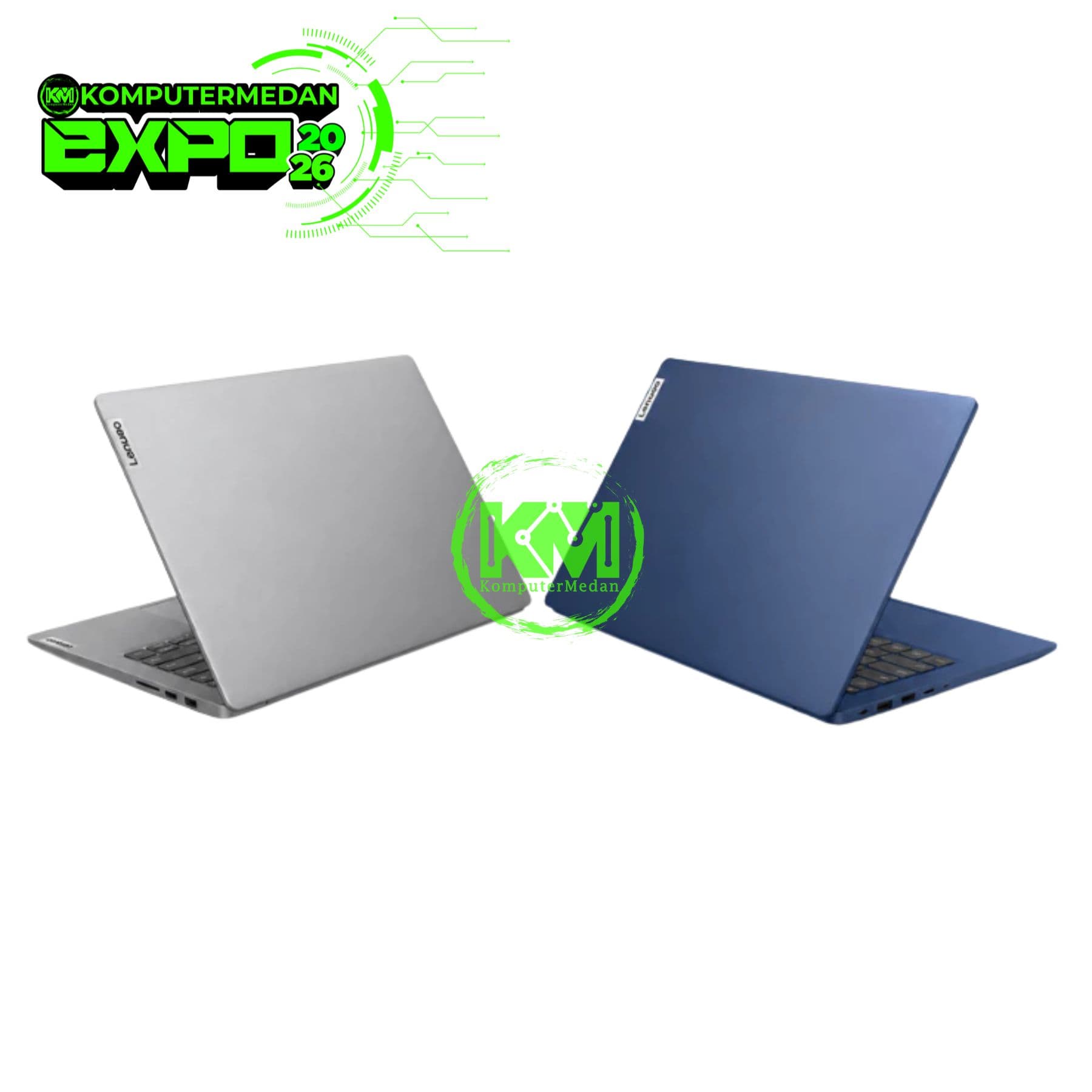 LENOVO IDEAPAD SLIM 3 14IRU8 6TID LAPTOP - ARTIC GREY/ABYS BLUE