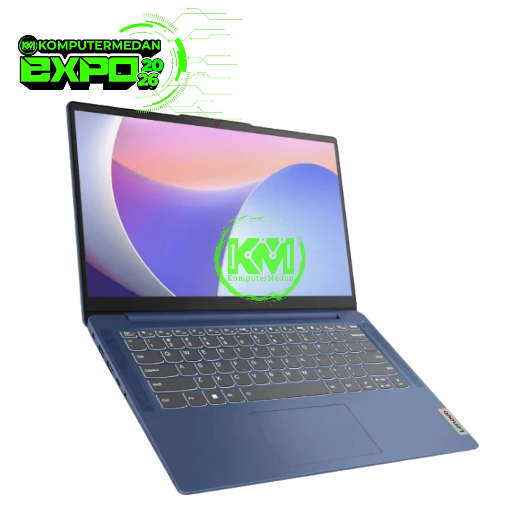 LENOVO IDEAPAD SLIM 3 14AMN8 82XN00C4ID ABYSS BLUE LAPTOP - Image 1