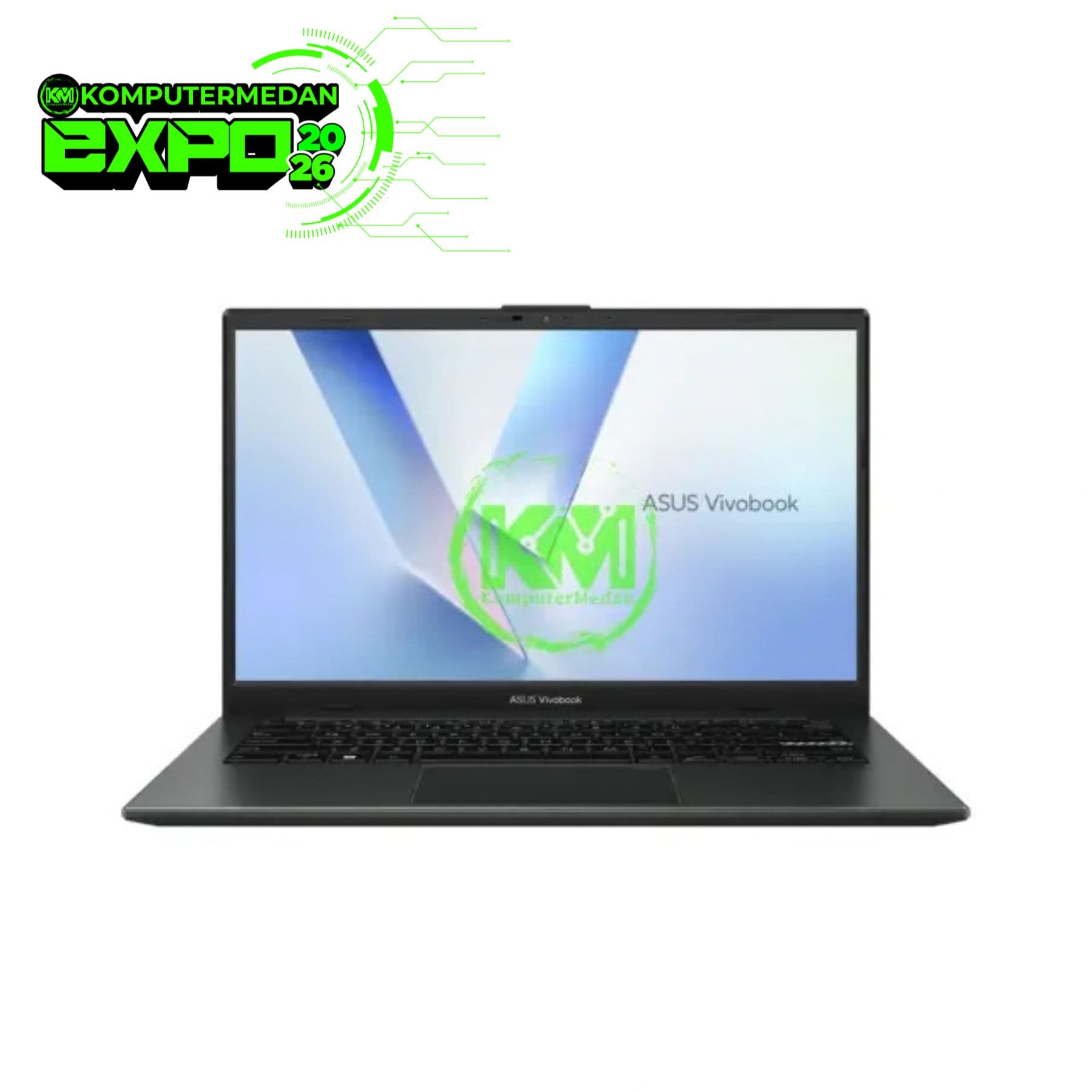 ASUS VIVOBOOK GO E1404FA-VIPS3851M MIXED BLACK LAPTOP
