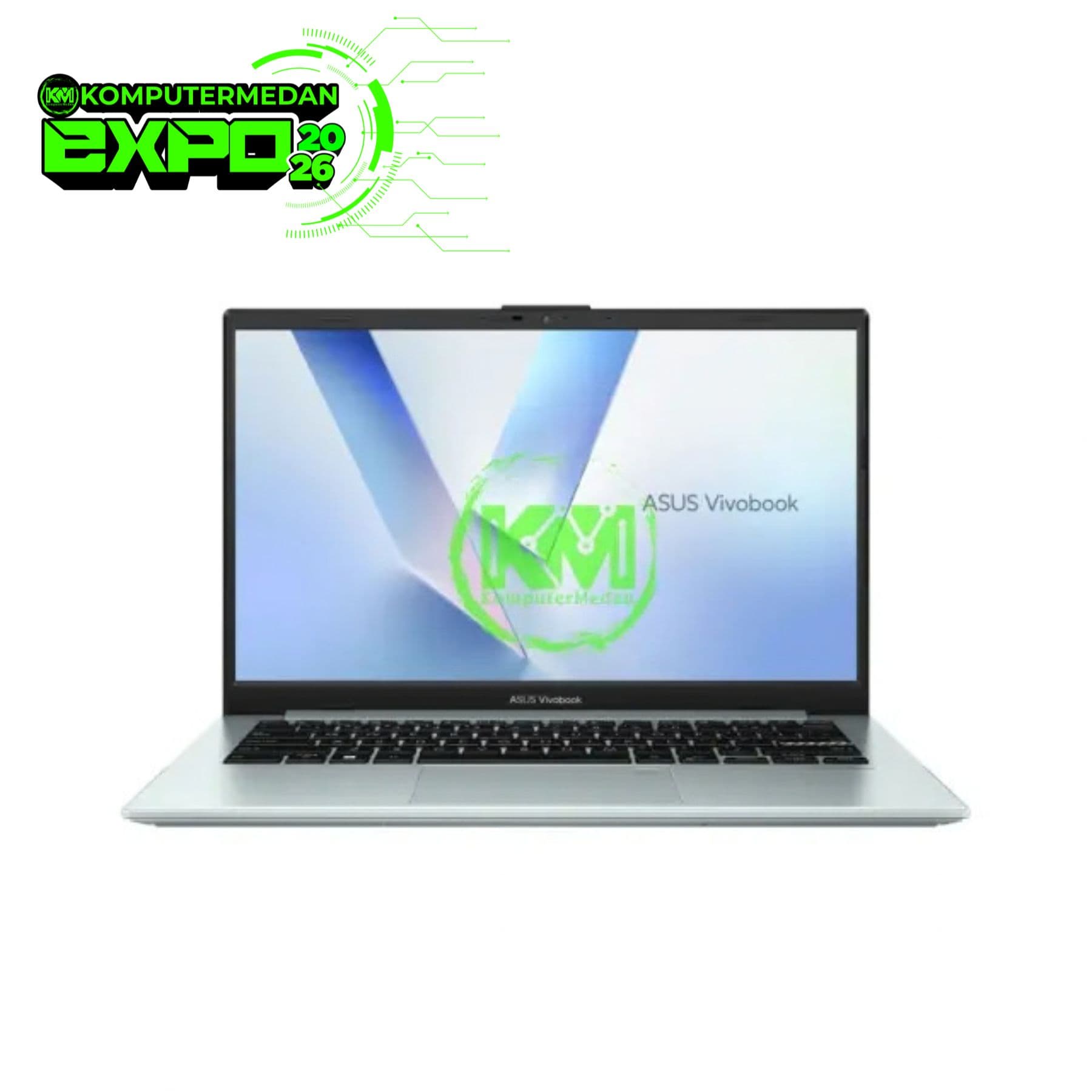 ASUS VIVOBOOK GO E1404FA-VIPS3852M GREEN GREY LAPTOP
