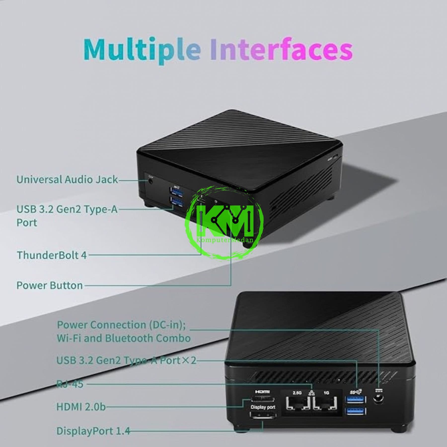 MSI CUBI 5 12 CORE I5-1235U MINI PC - Image 4