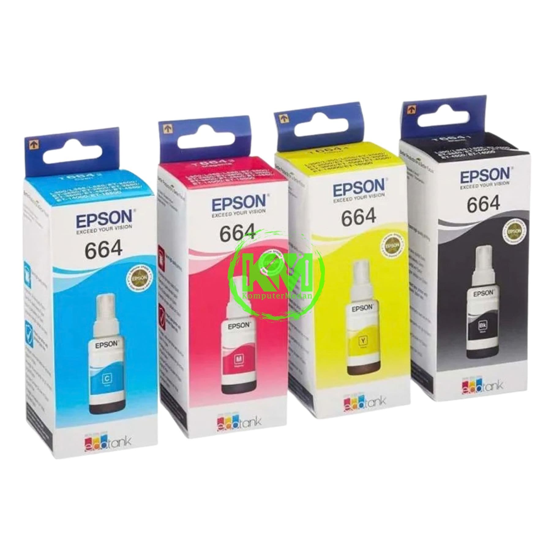 BLUEPRINT TINTA EPSON T664 70ML (BLACK/CYAN/MAGENTA/YELLOW)