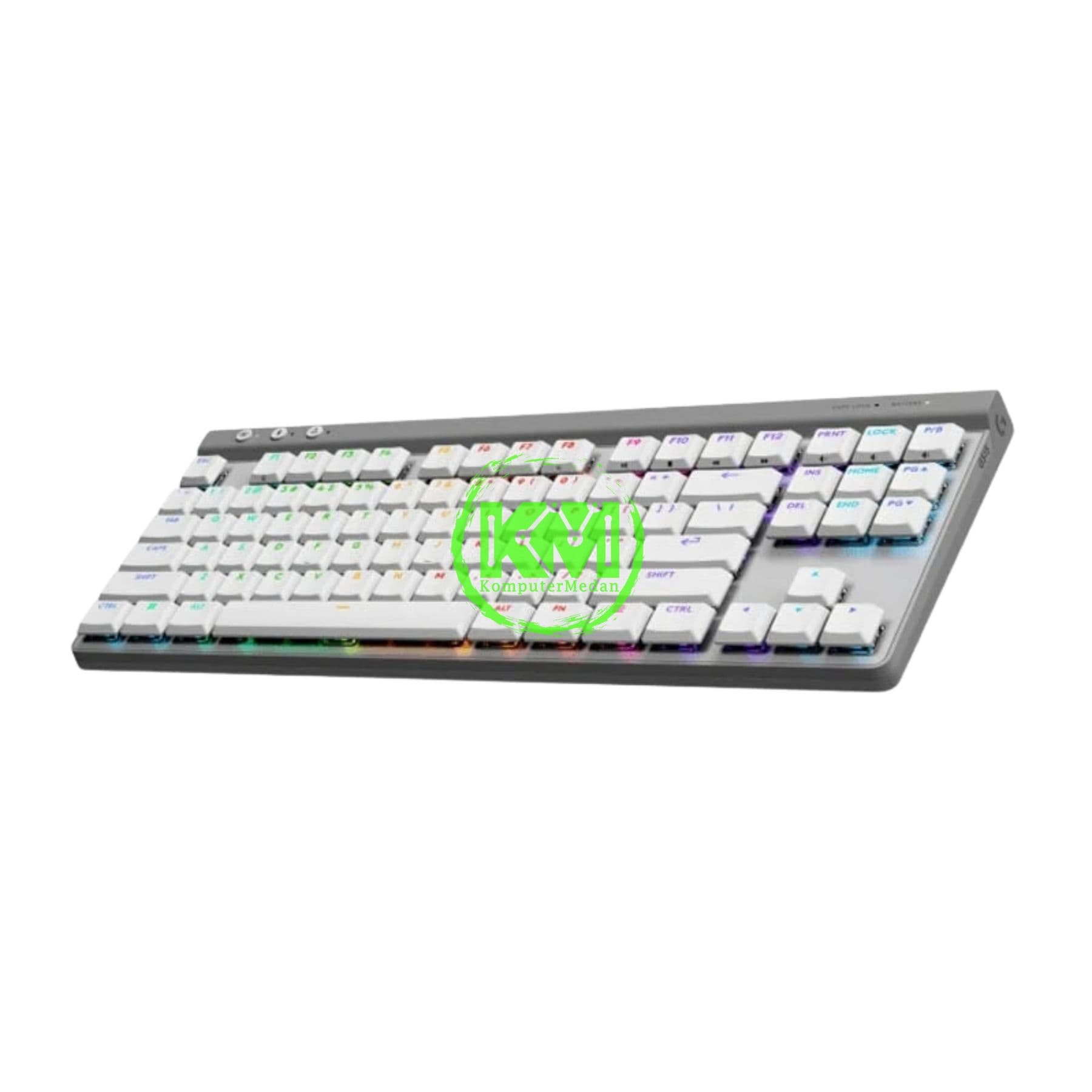 LOGITECH G515 LIGHTSPEED TKL BLACK/WHITE GAMING KEYBOARD - Image 7