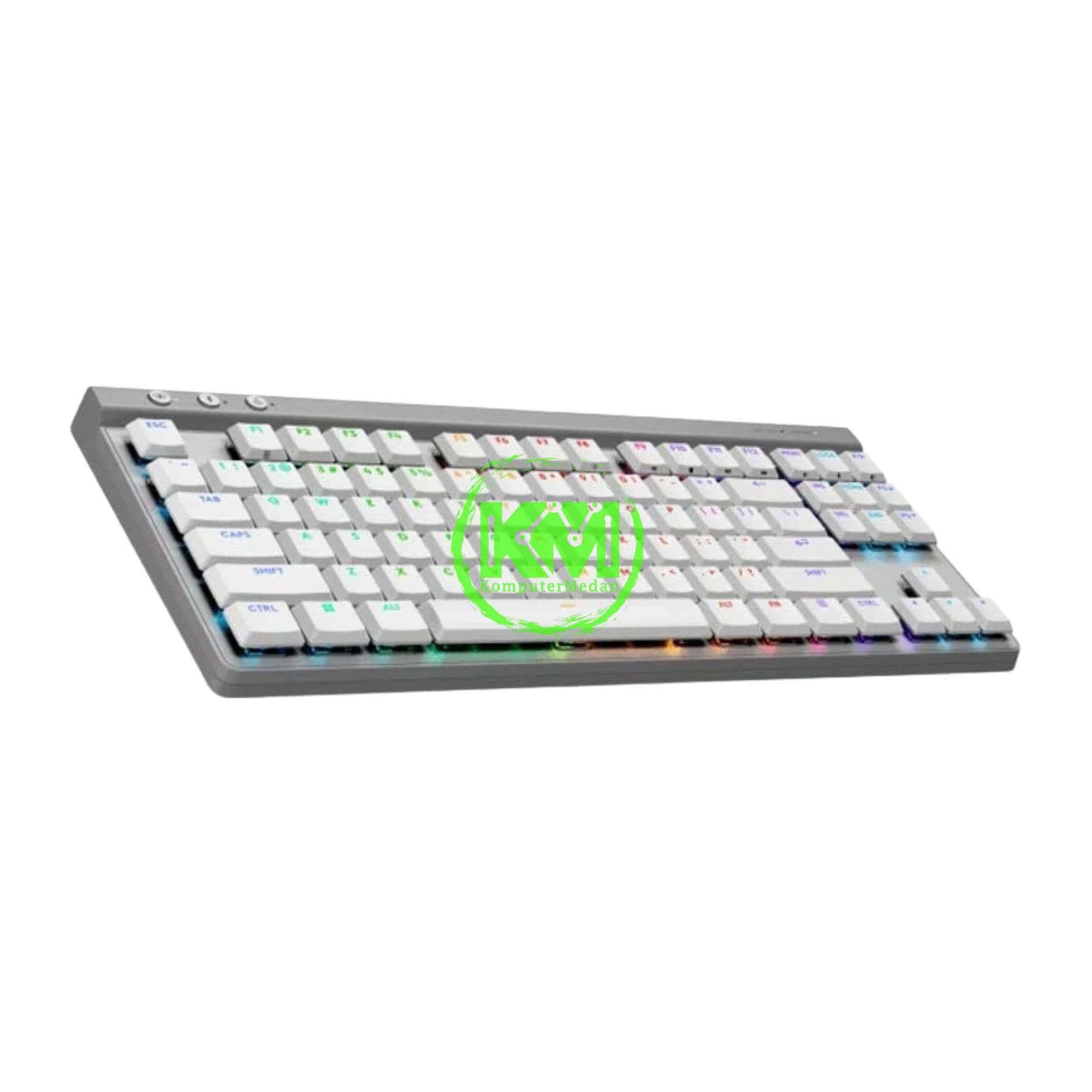 LOGITECH G515 LIGHTSPEED TKL BLACK/WHITE GAMING KEYBOARD - Image 6