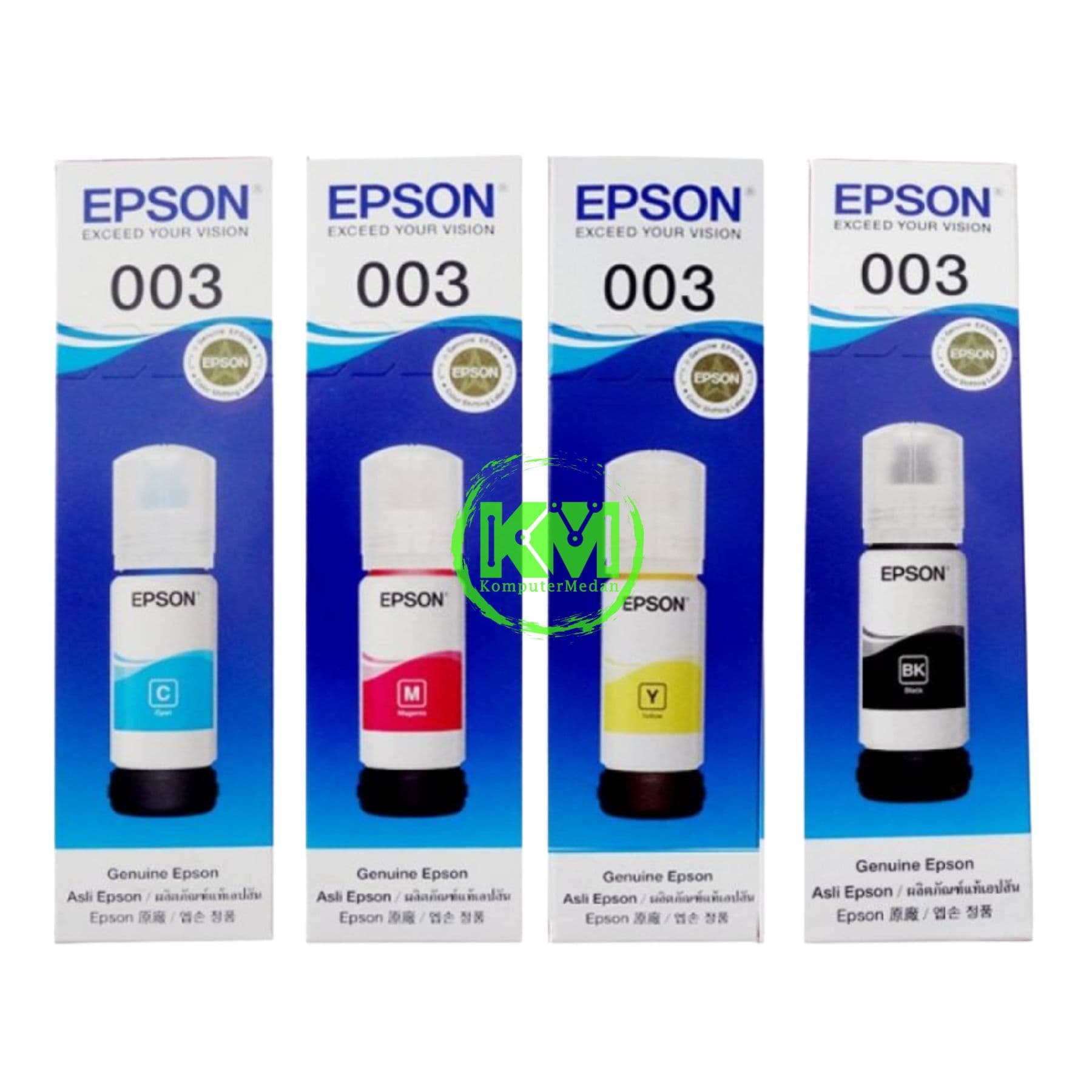 BLUEPRINT TINTA EPSON T003 72ML (BLACK/CYAN/MAGENTA/YELLOW) - Image 1