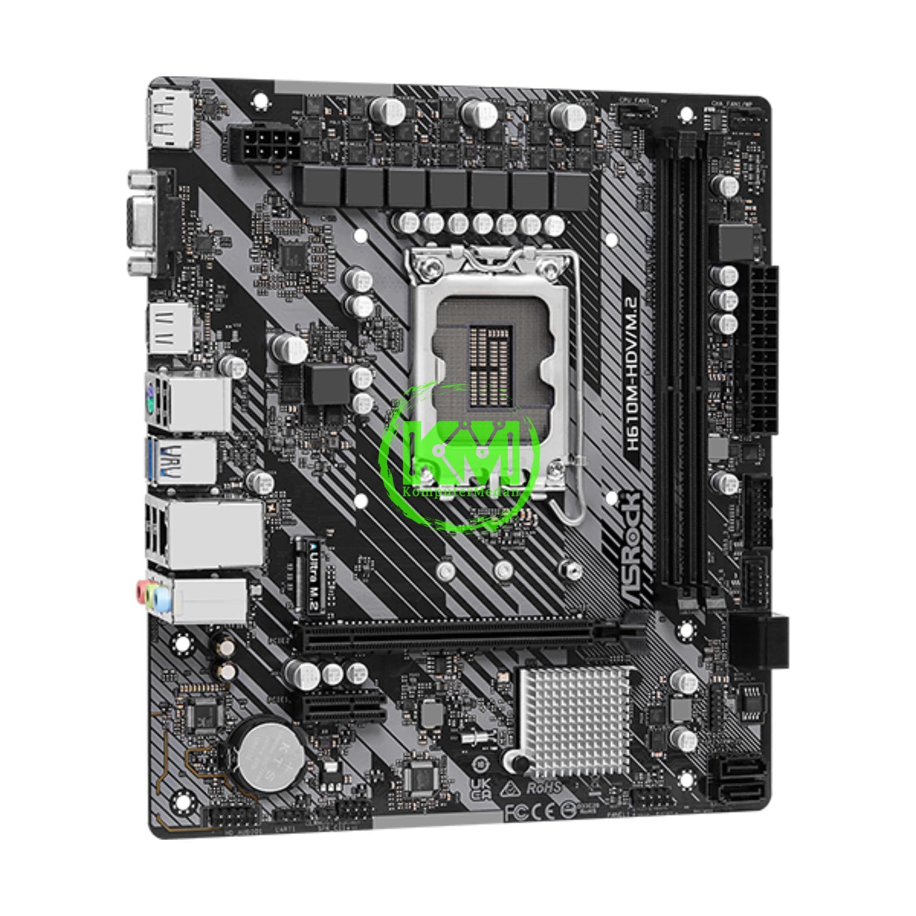 ASROCK H610M-HDV/M.2 R2.0 MOTHERBOARD - Image 3