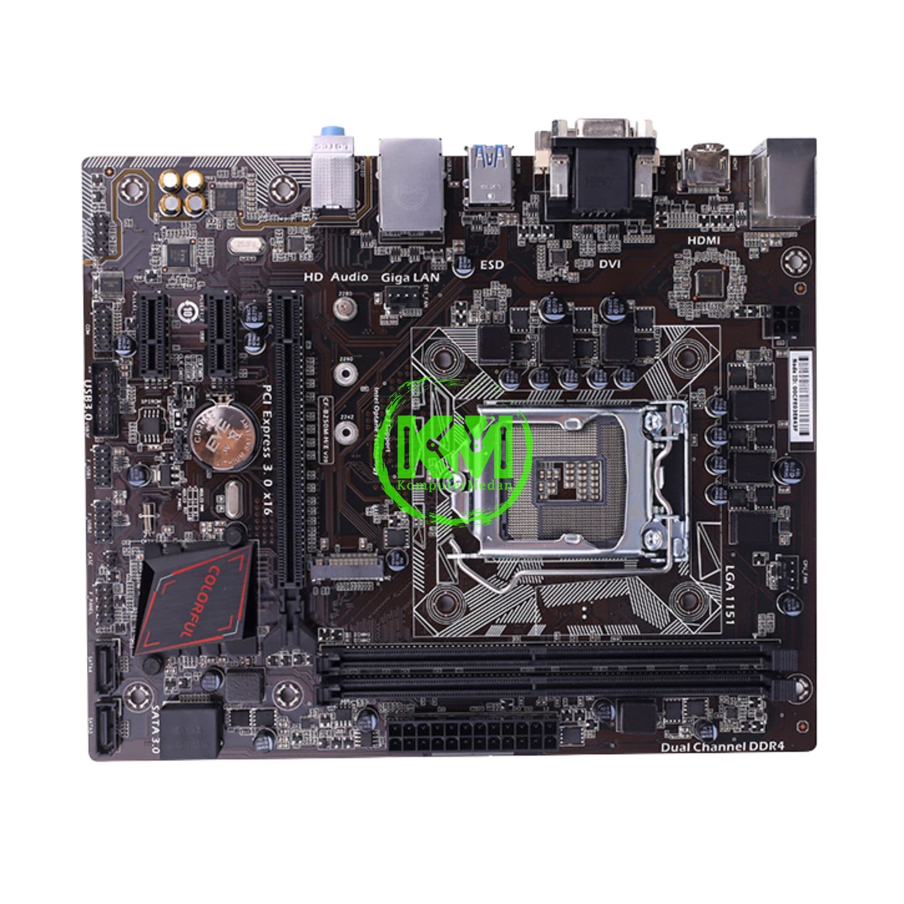 COLORFUL B250 BATTLE AXE-C MOTHERBOARD - Image 1