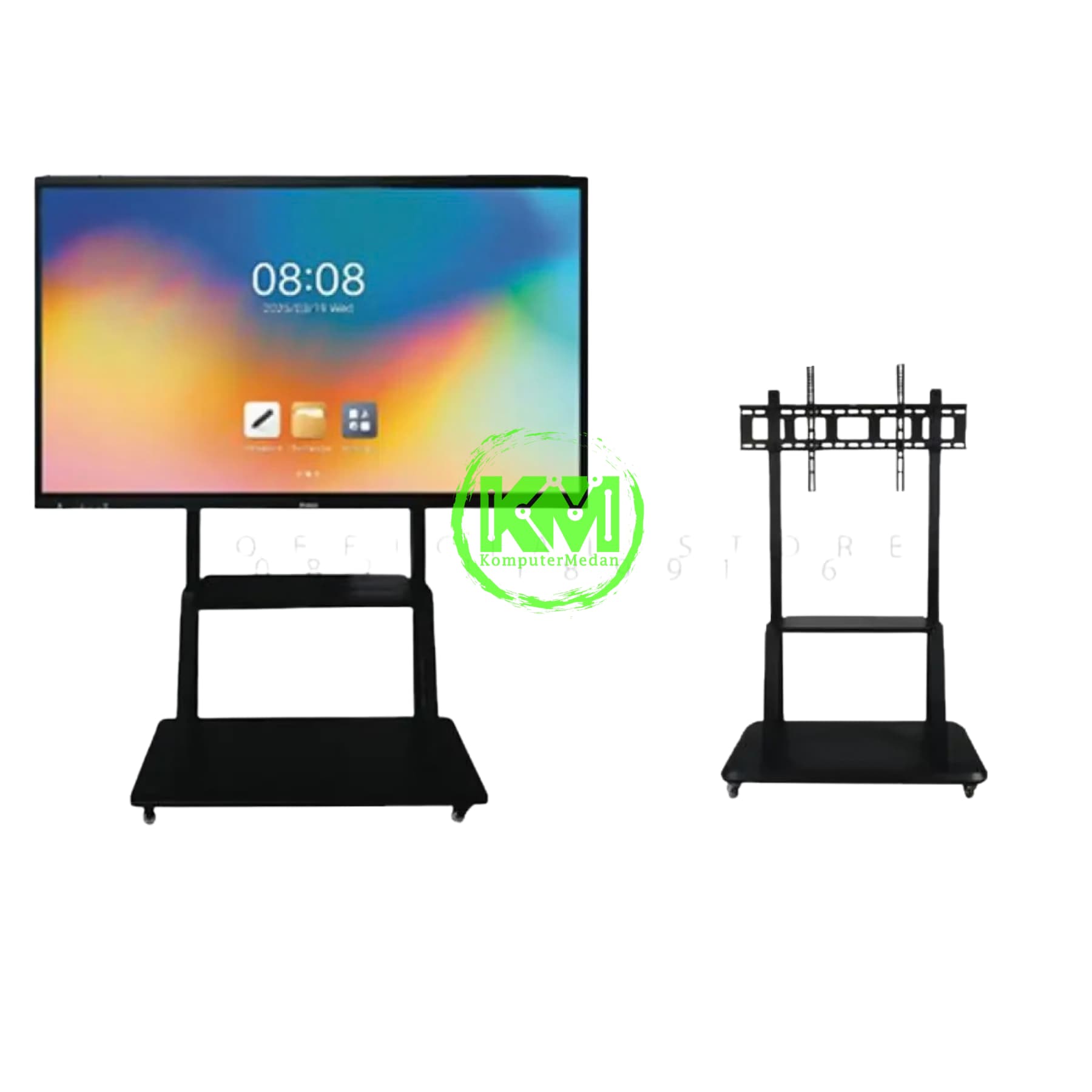 IWARE INTERACTIVE FLAT PANEL IFP-75A WITH ACCESSORIES - Image 2