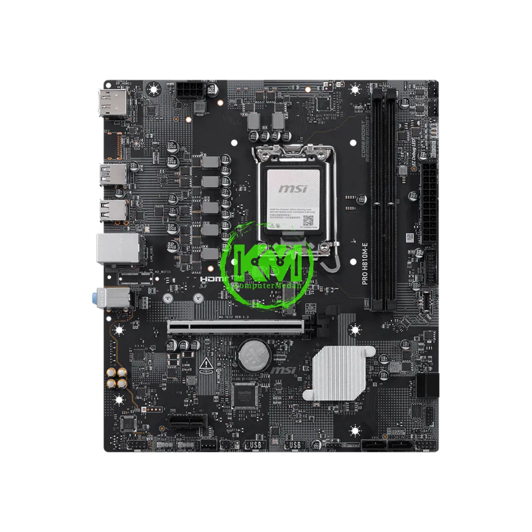 MSI PRO H810M-E MOTHERBOARD - Image 2