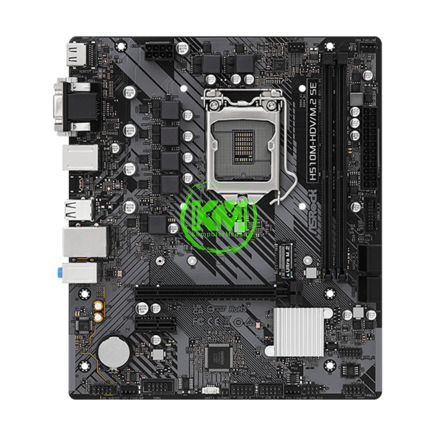 ASROCK H510M-HDV/M.2 SE MOTHERBOARD - Image 2