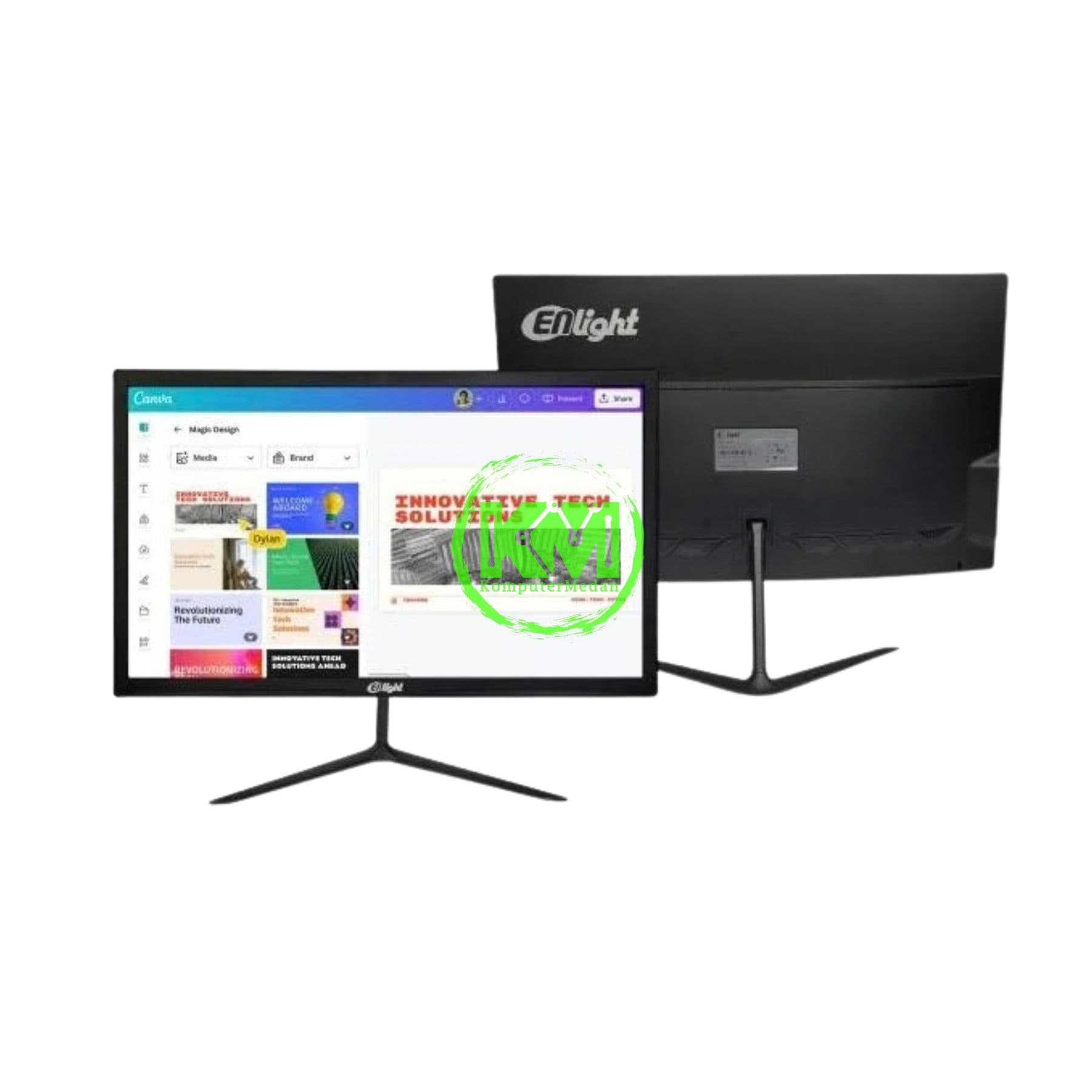 ENLIGHT EN230 (21,5") INCLUDE I3-7100 SSD SATA PC AIO - Image 2