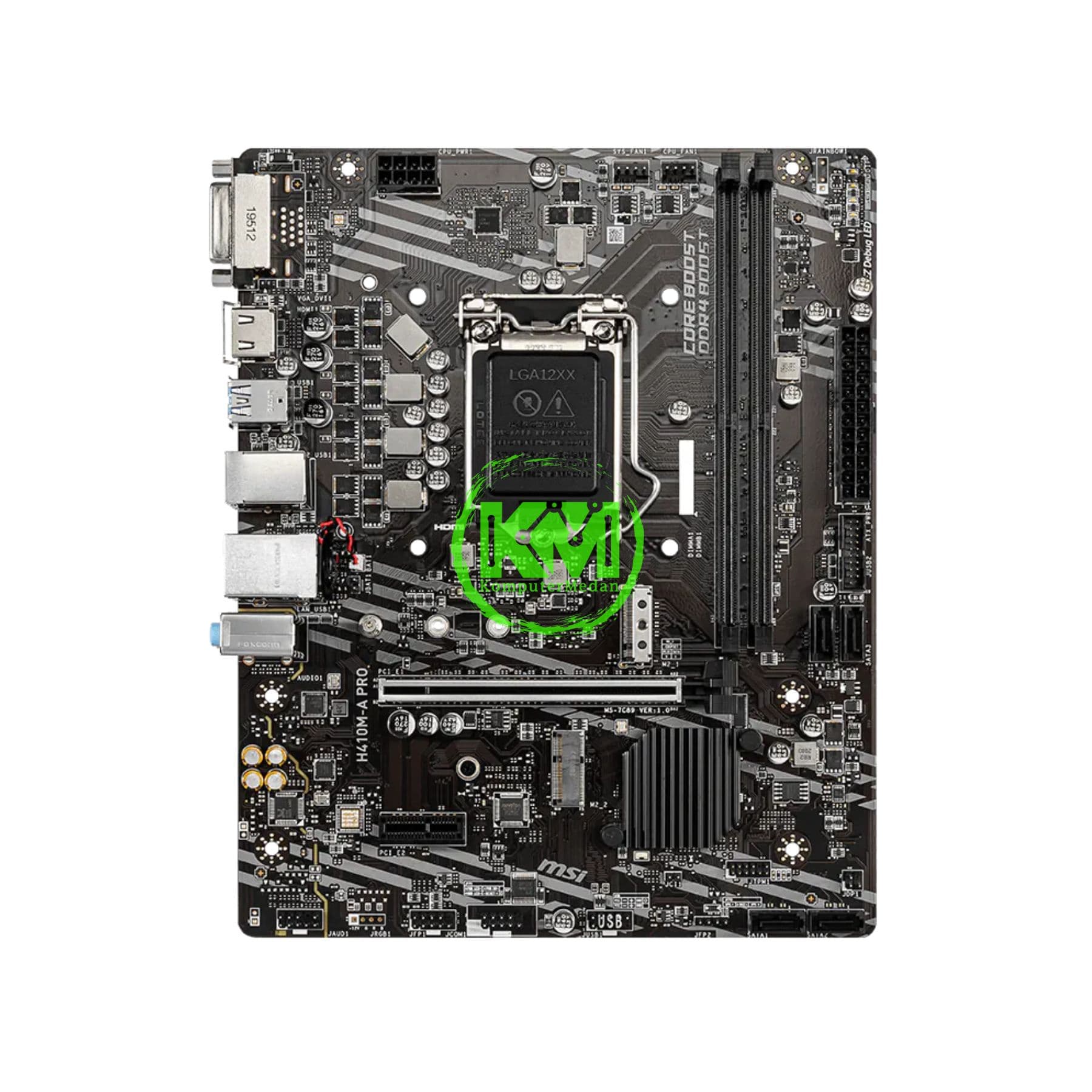 MSI H410M-A PRO (GEN 10TH ONLY) MOTHERBOARD - Image 2