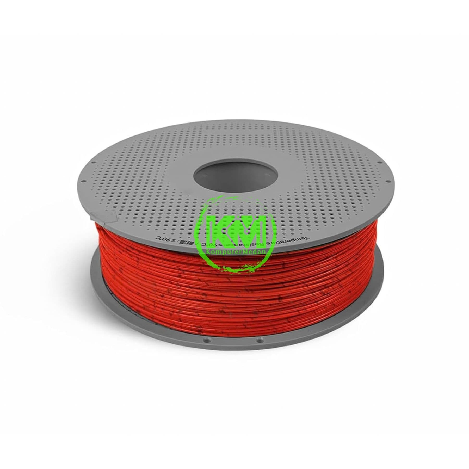BAMBU LAB PLA MARBLE RED GRANITE WITH BAMBU REUSEABLE SPOOL - Image 3