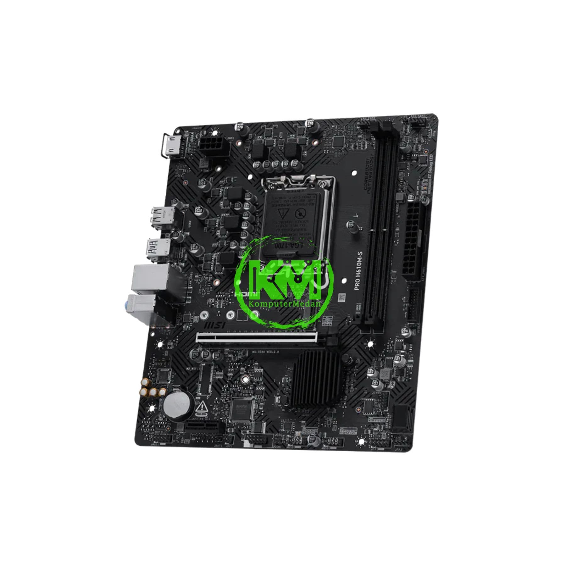 MSI PRO H610M-S DDR5 MOTHERBOARD - Image 3