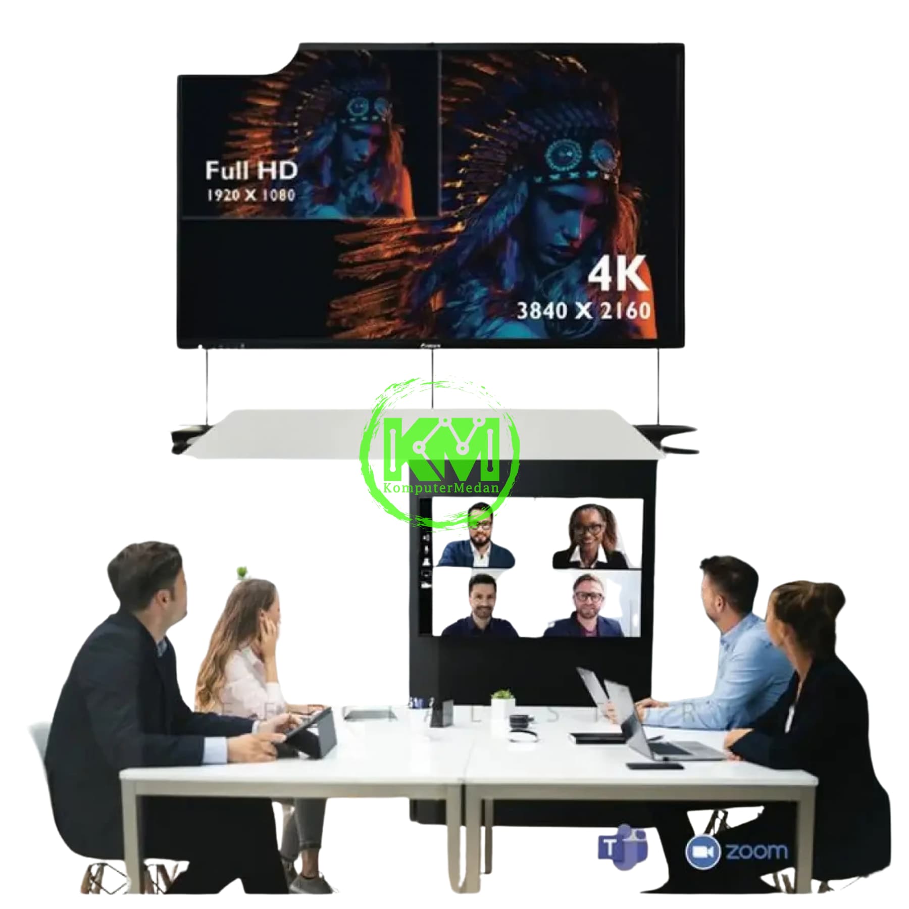 IWARE INTERACTIVE FLAT PANEL IFP-75A WITH ACCESSORIES - Image 3