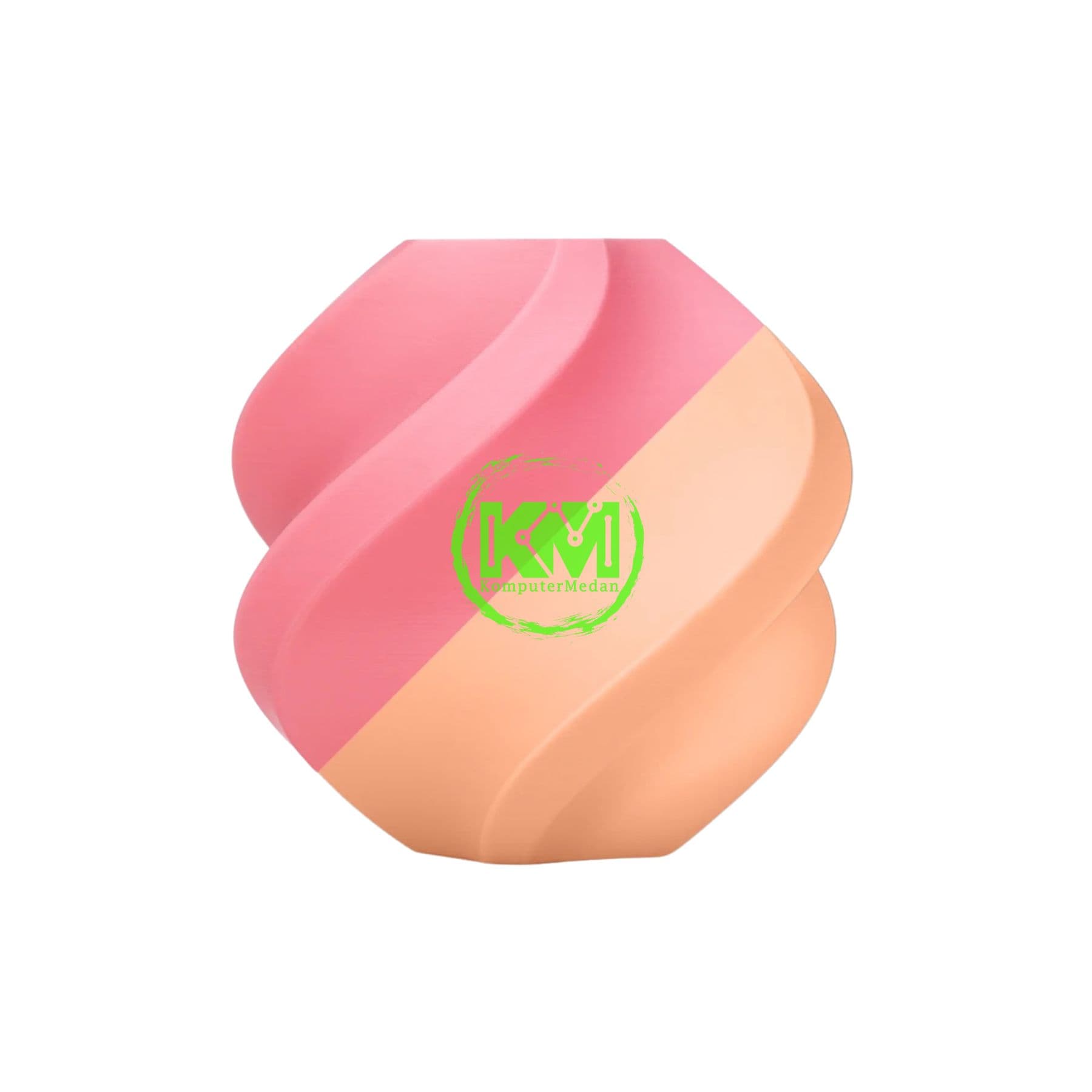 BAMBU LAB PLA GLOW PINK WITH BAMBU REUSEABLE SPOOL - Image 2
