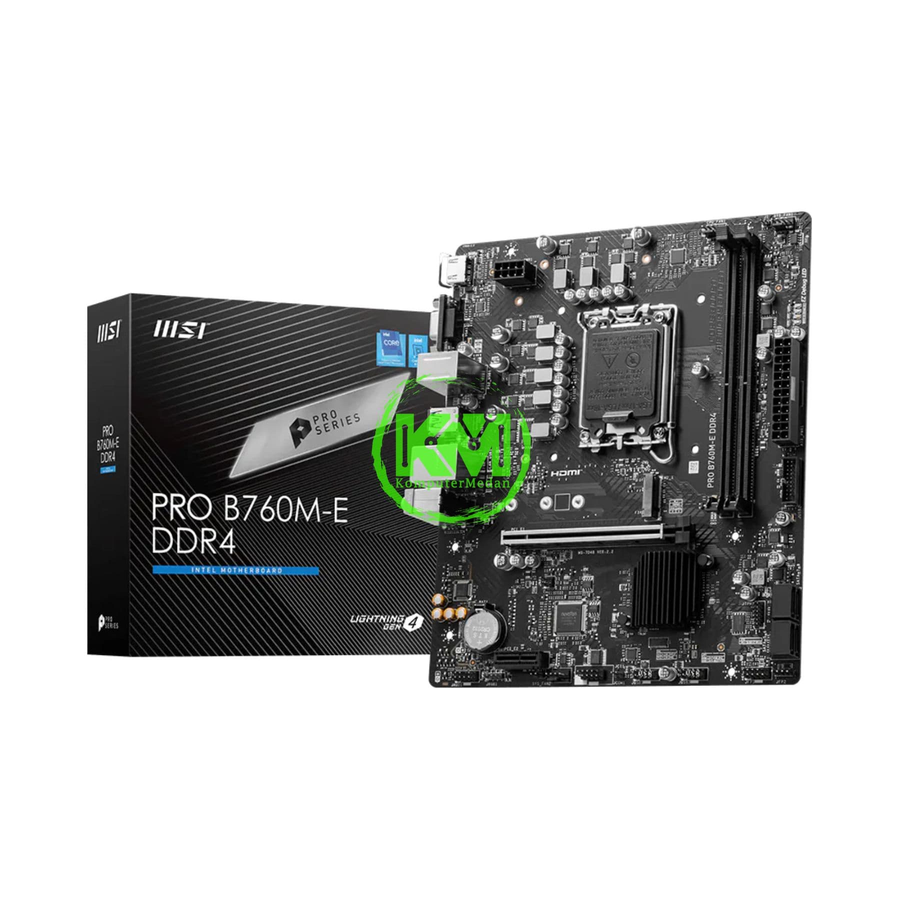 MSI PRO B760M-E DDR4 + WINDOWS 11 HOME MOTHERBOARD