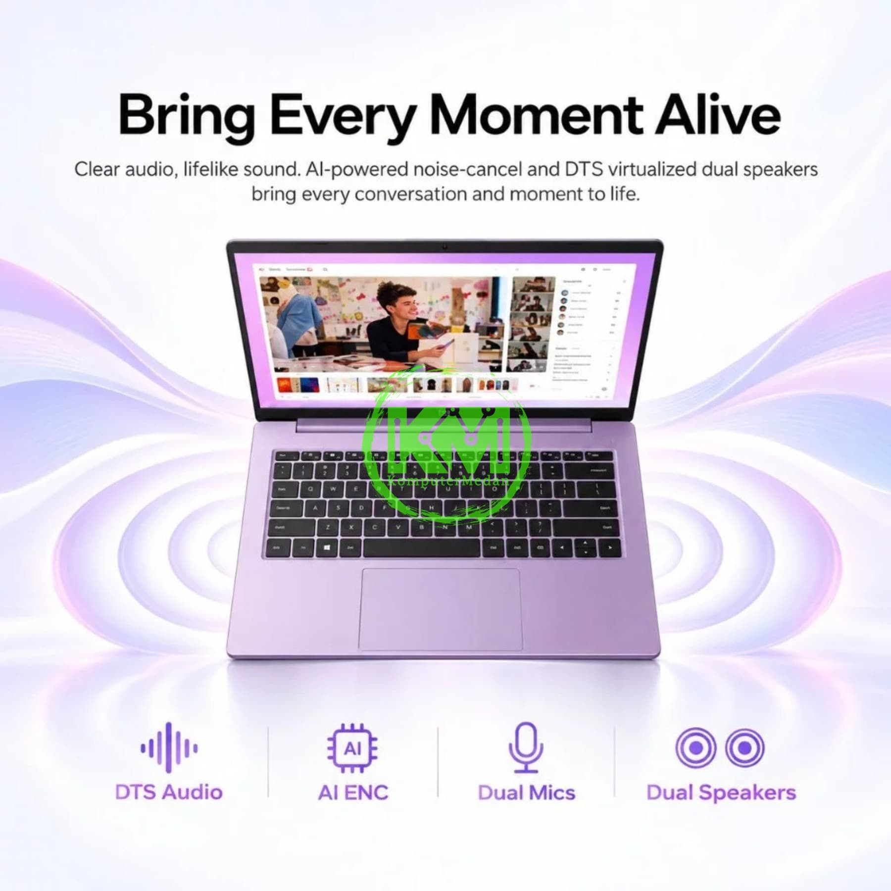 INFINIX XBOOK 14 NEO CORE i3-1315U 8GB DDR4 SSD 256GB SHADOW BLUE - Image 4