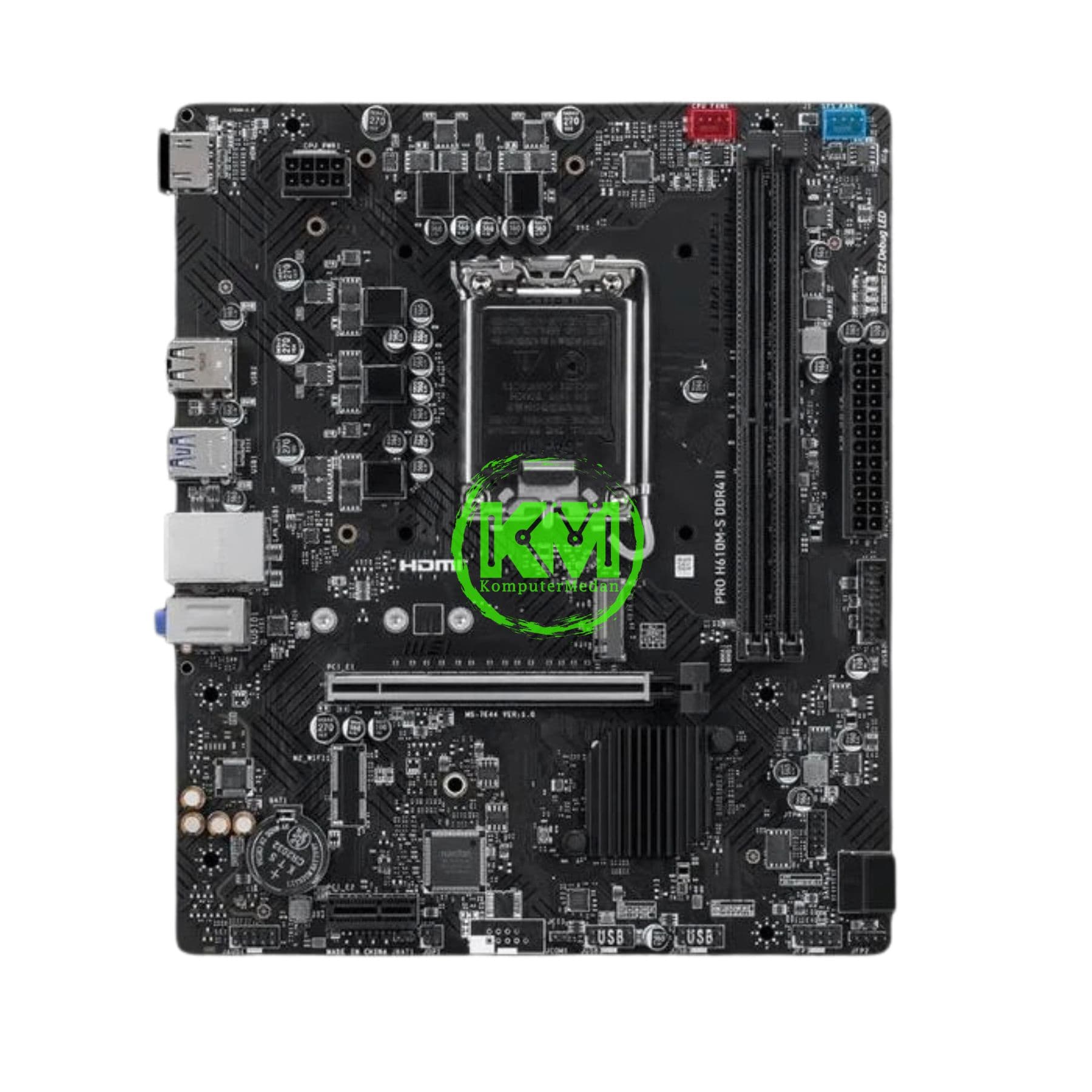 MSI PRO H610M-S II DDR4 MOTHERBOARD - Image 2