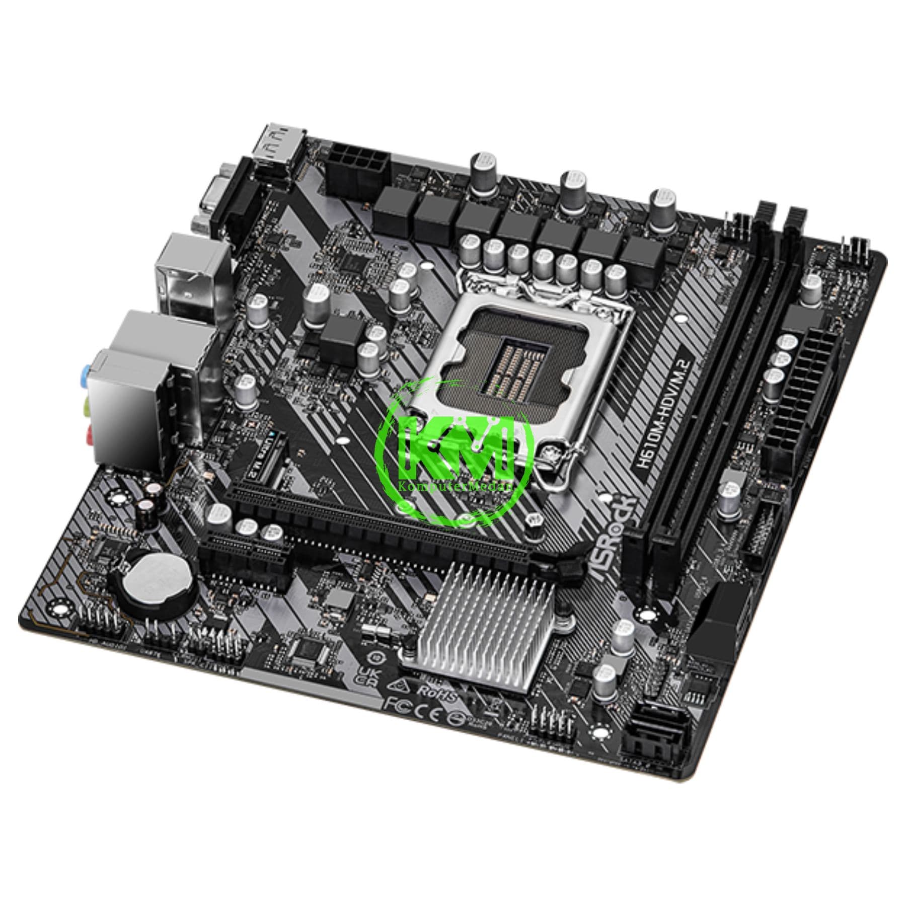 ASROCK H610M-HDV/M.2 R2.0 MOTHERBOARD - Image 4