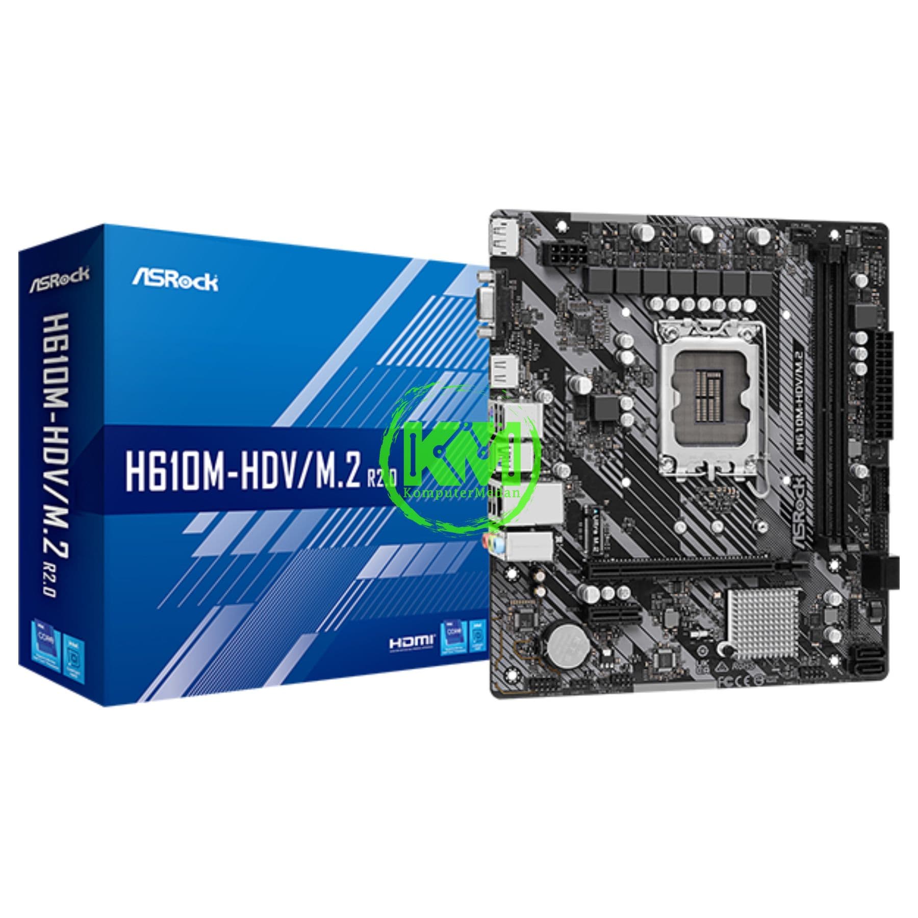 ASROCK H610M-HDV/M.2 R2.0 MOTHERBOARD