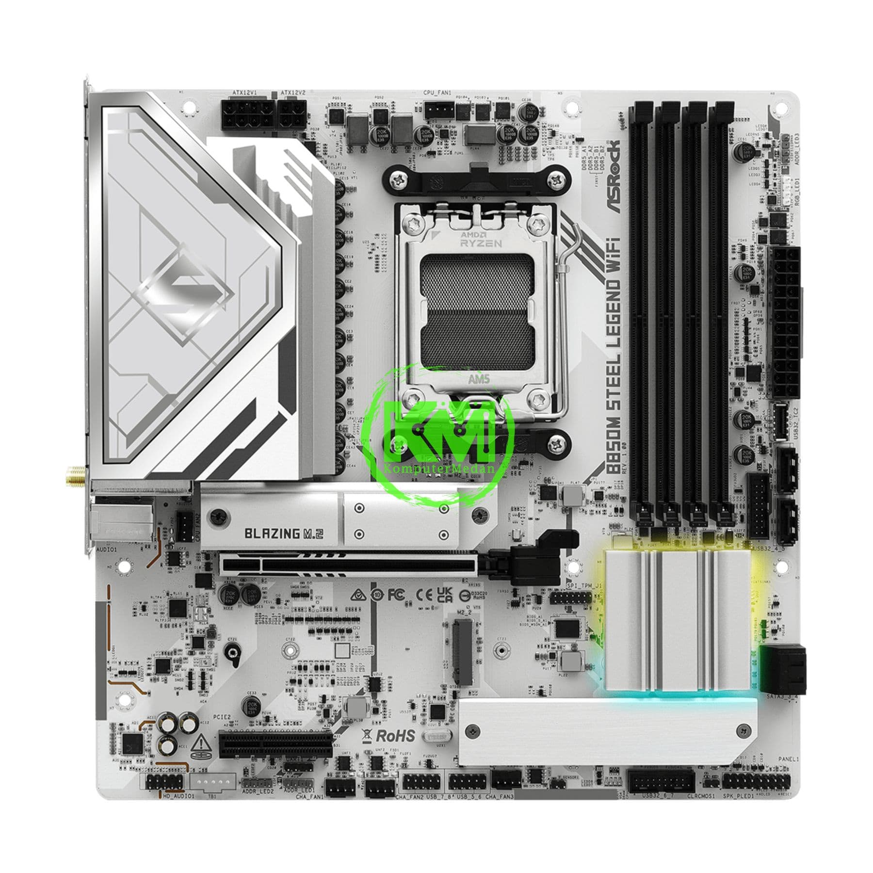 ASROCK B550M STEEL LEGEND WIFI MOTHERBOARD - Image 3