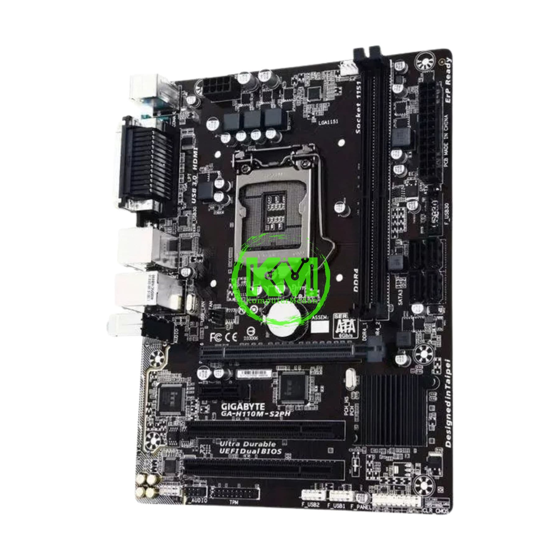 GIGABYTE H110M S2PH MOTHERBOARD - Image 2
