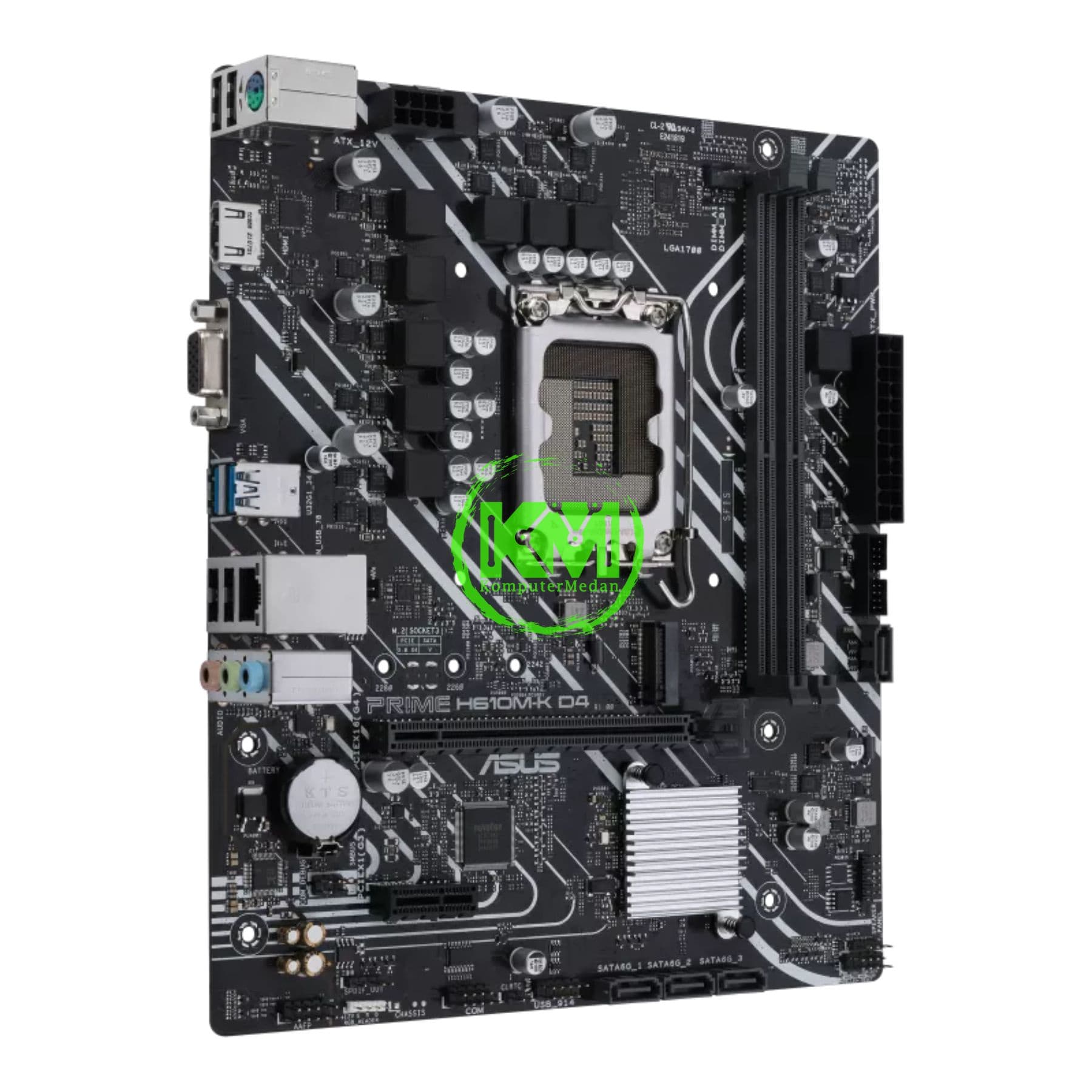 ASUS PRIME H610M-K D4 + WINDOWS 11 HOME MOTHERBOARD - Image 3