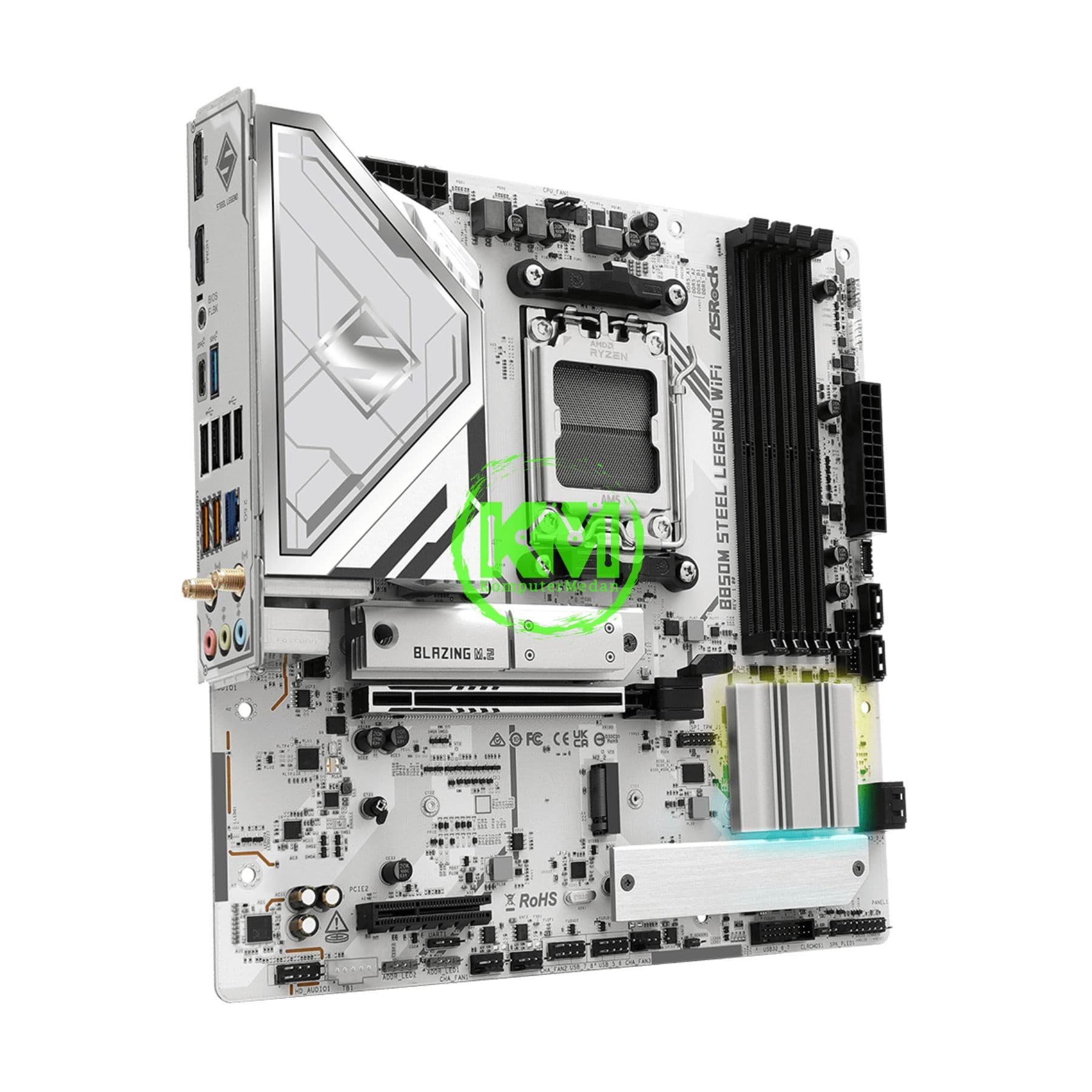 ASROCK B550M STEEL LEGEND WIFI MOTHERBOARD - Image 4