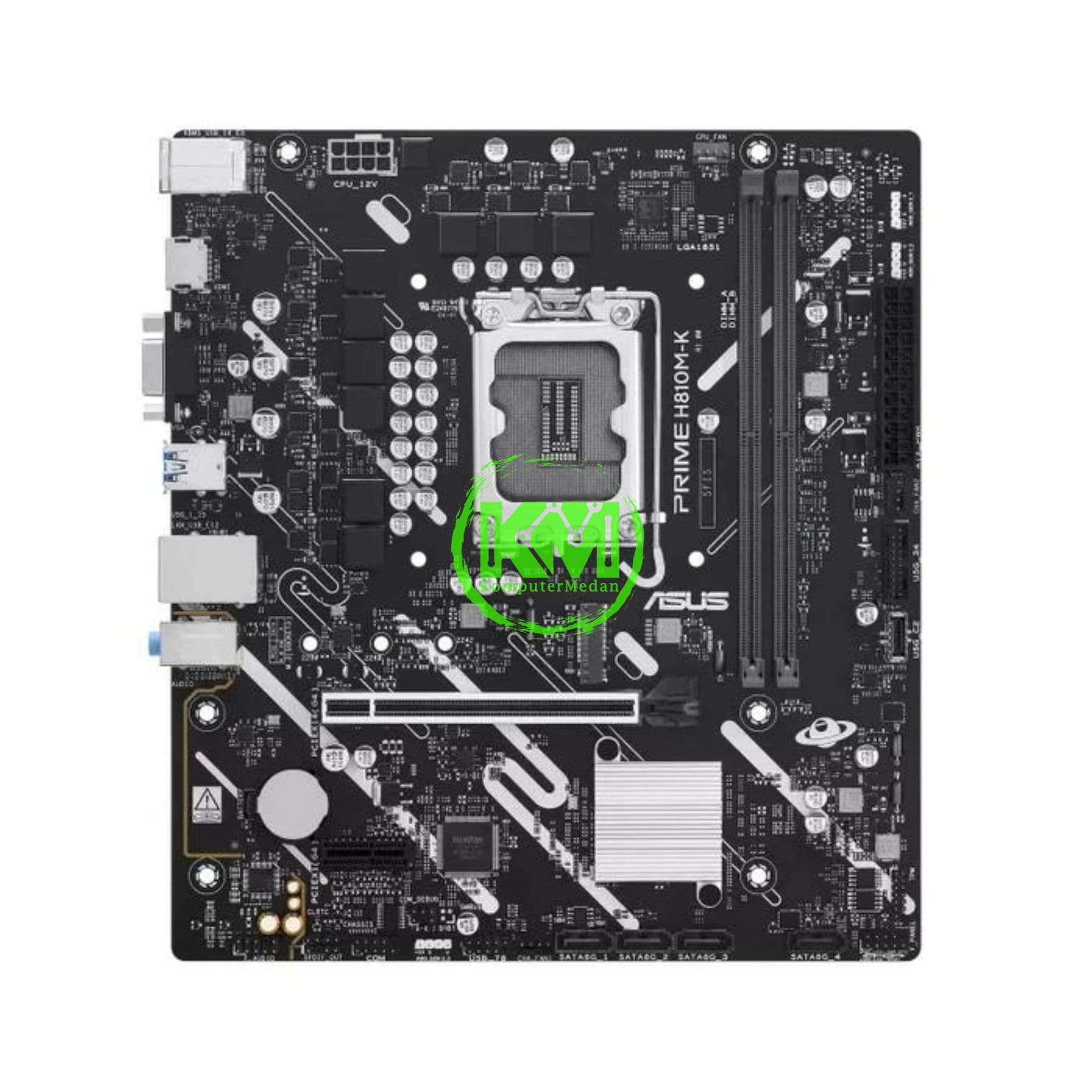 ASUS PRIME H810M-K MOTHERBOARD - Image 2