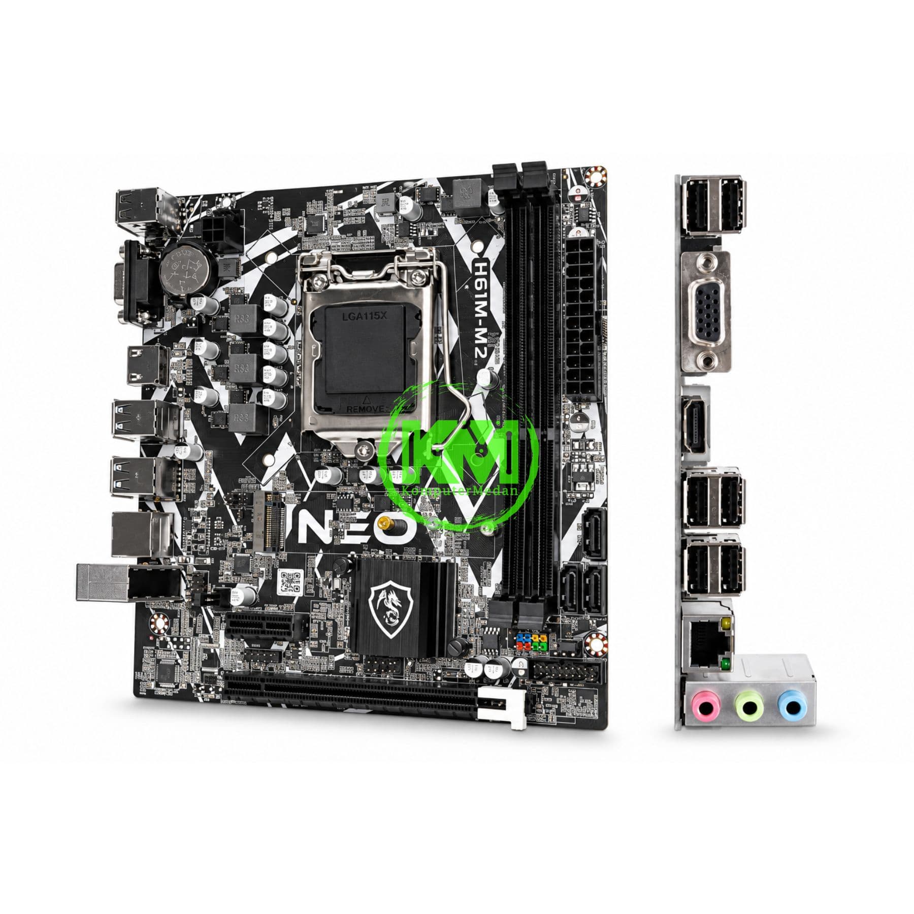VURRION NEO H61M-M2 MOTHERBOARD - Image 3