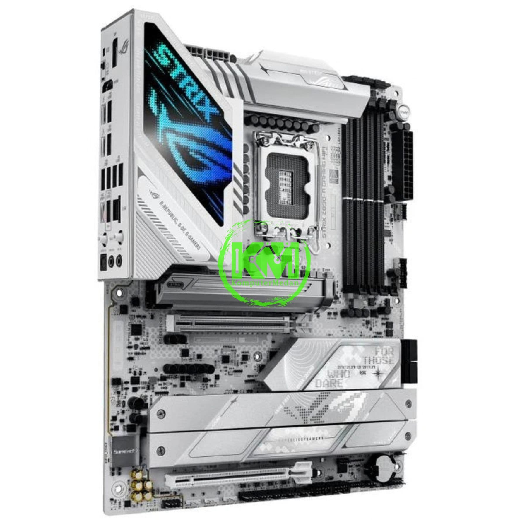 ASUS ROG STRIX Z890-A GAMING WIFI (WHITE) MOTHERBOARD - Image 3