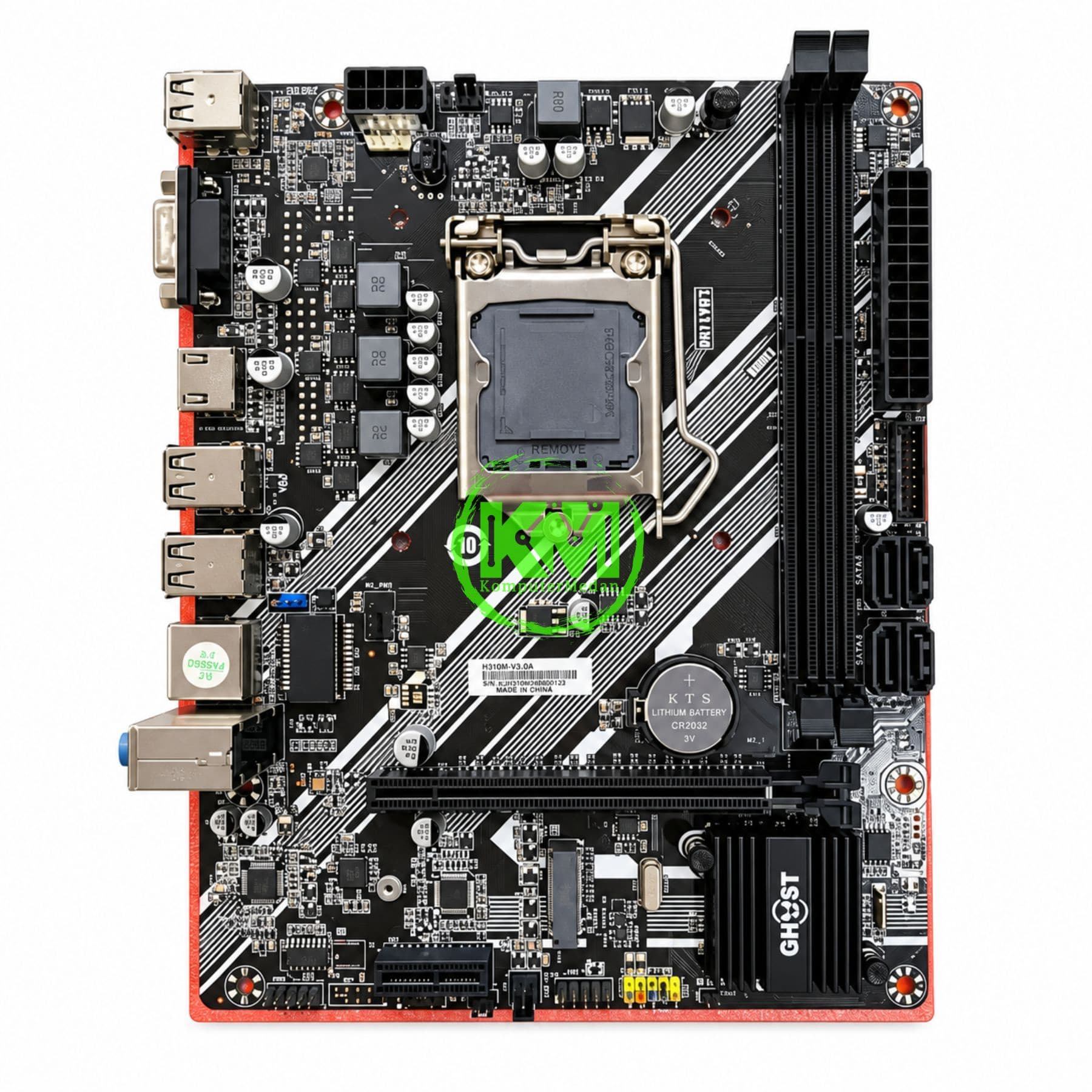 GHOST H81-DA1 MOTHERBOARD - NP - Image 2