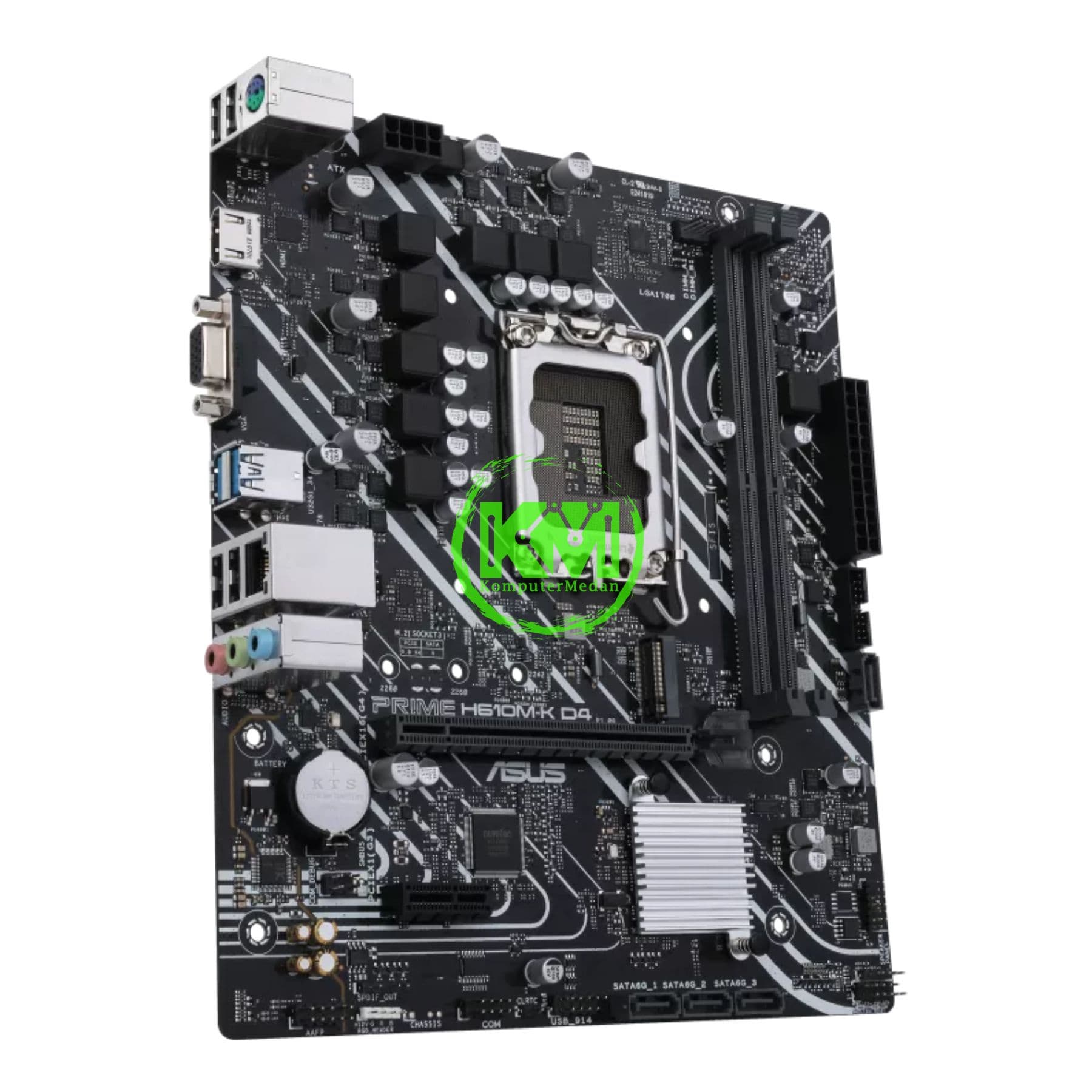 ASUS PRIME H610M-K D4 + WINDOWS 11 HOME MOTHERBOARD - Image 4