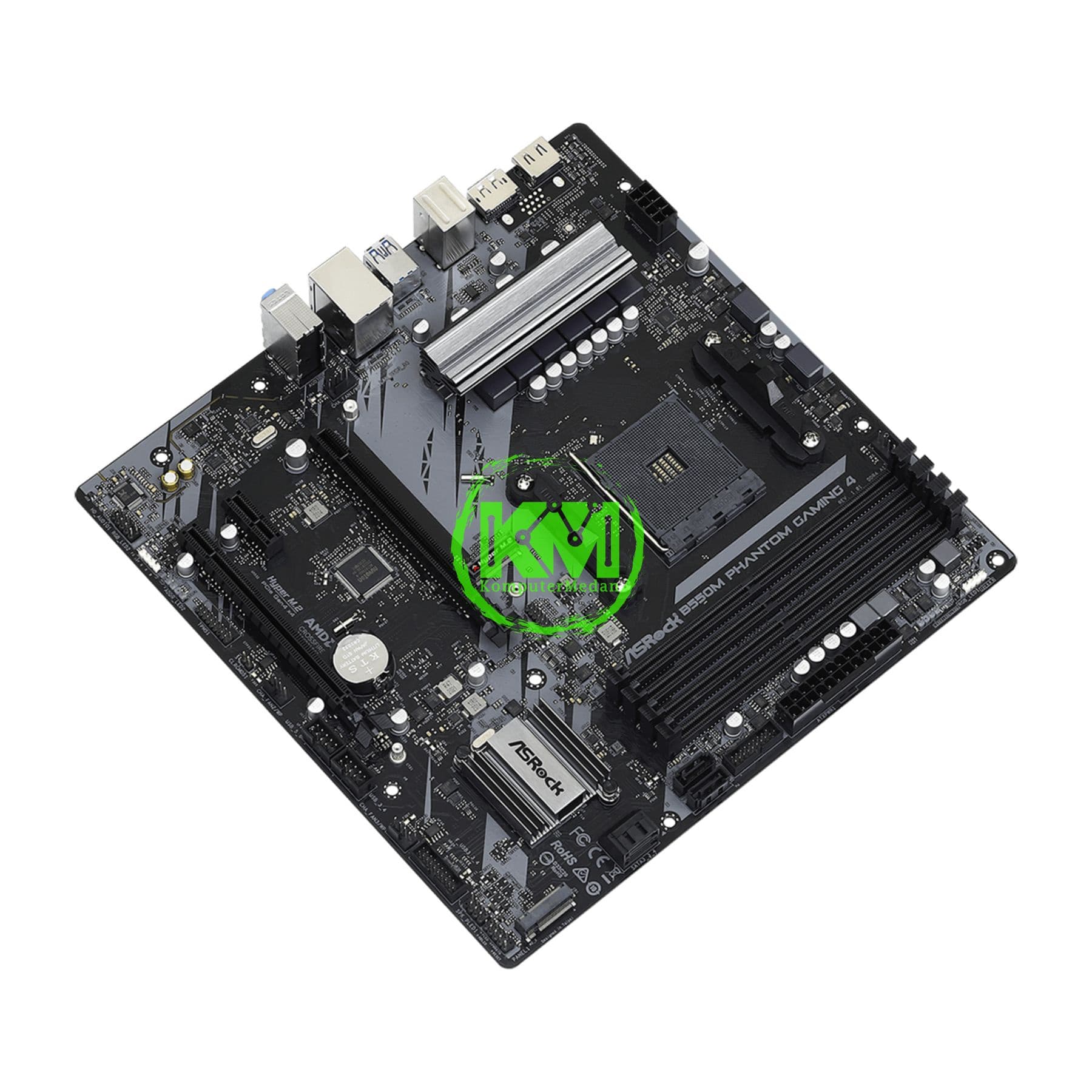 ASROCK B550M PHANTOM GAMING 4 MOTHERBOARD - Image 4
