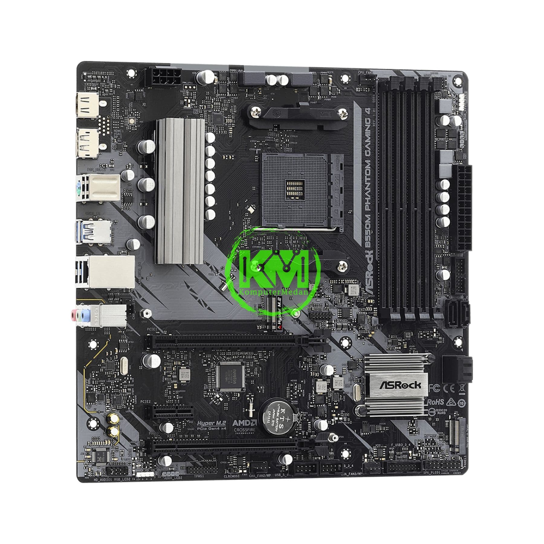 ASROCK B550M PHANTOM GAMING 4 MOTHERBOARD - Image 3