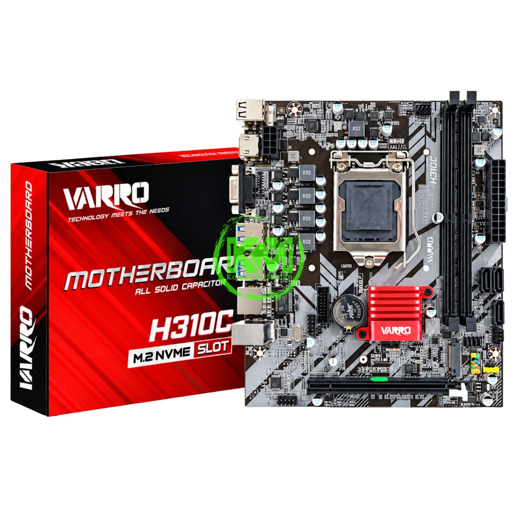 VARRO H310C VR-4 (SUPPORT GEN 6,7,8 & 9) MOTHERBOARD