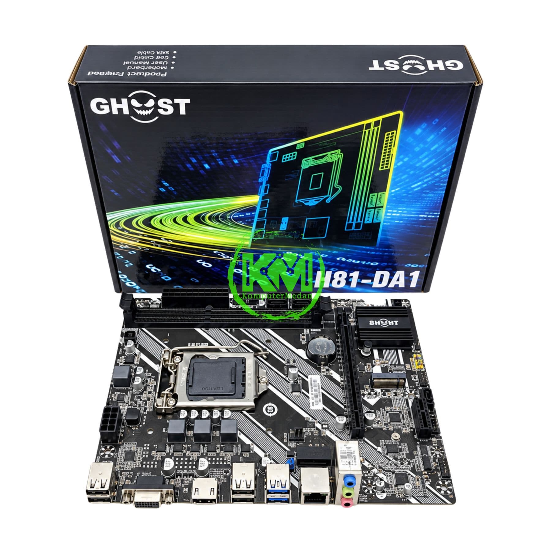 GHOST H81-DA1 MOTHERBOARD - NP