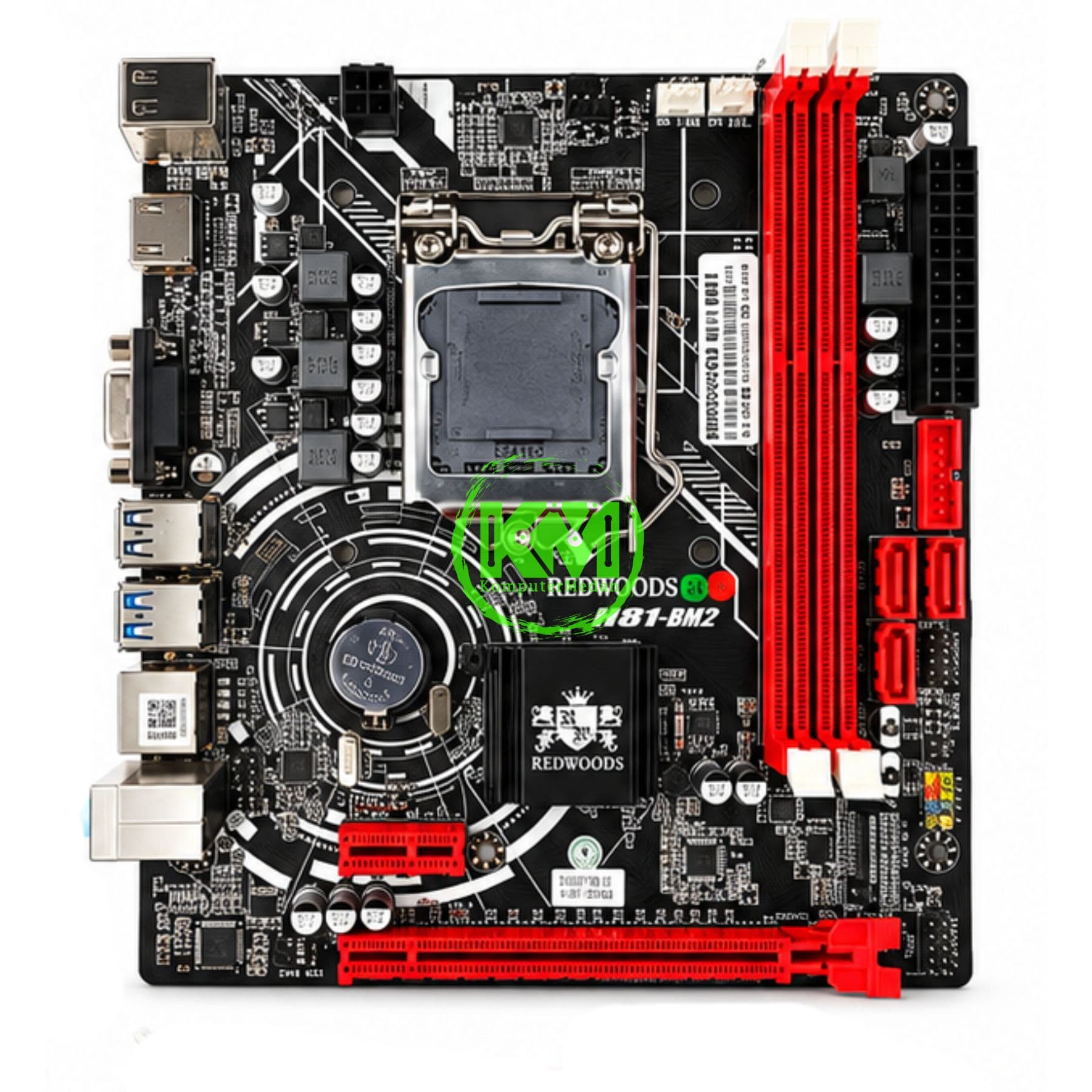 REDWOODS H81 BM2 MOTHERBOARD - NP - Image 2