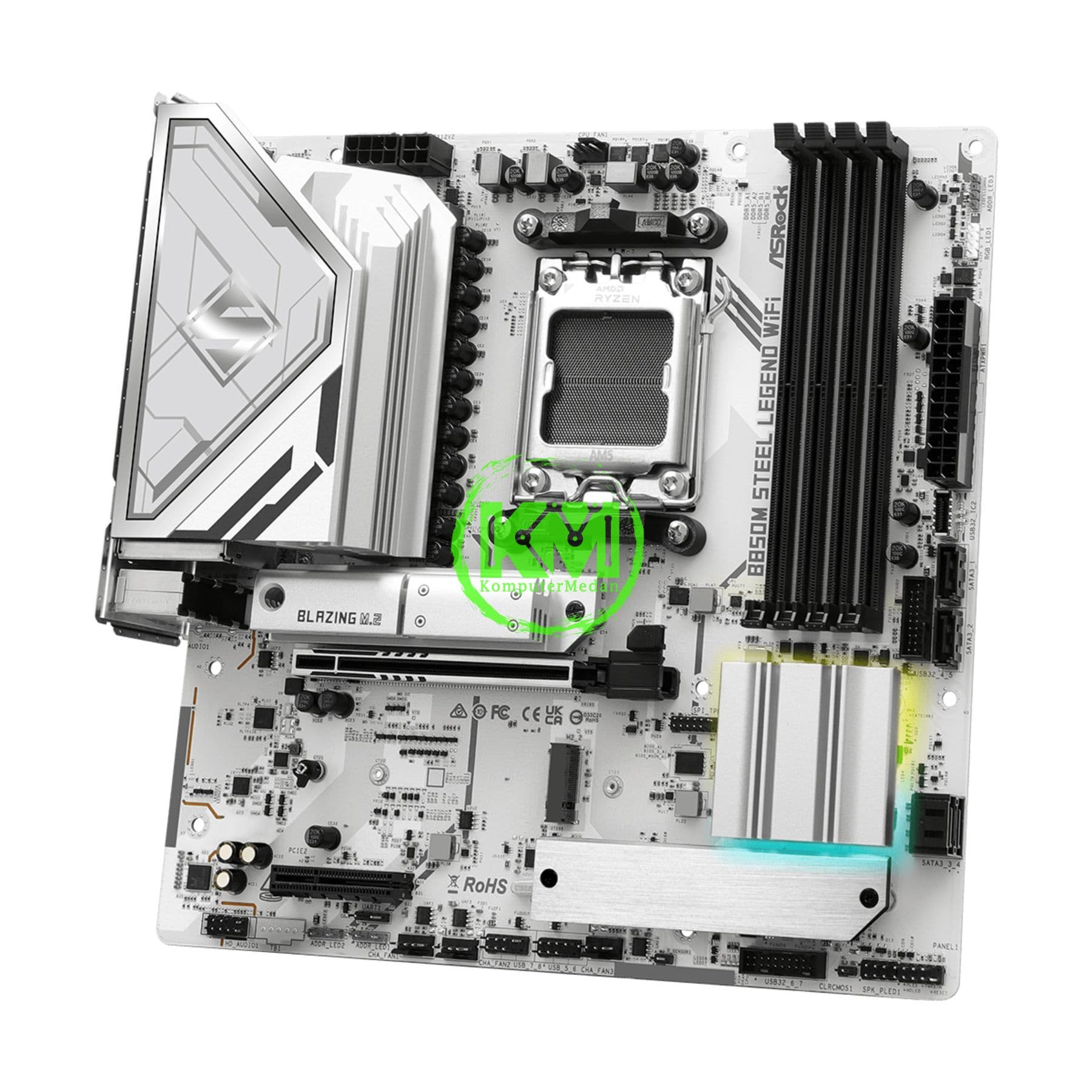 ASROCK B550M STEEL LEGEND WIFI MOTHERBOARD - Image 5