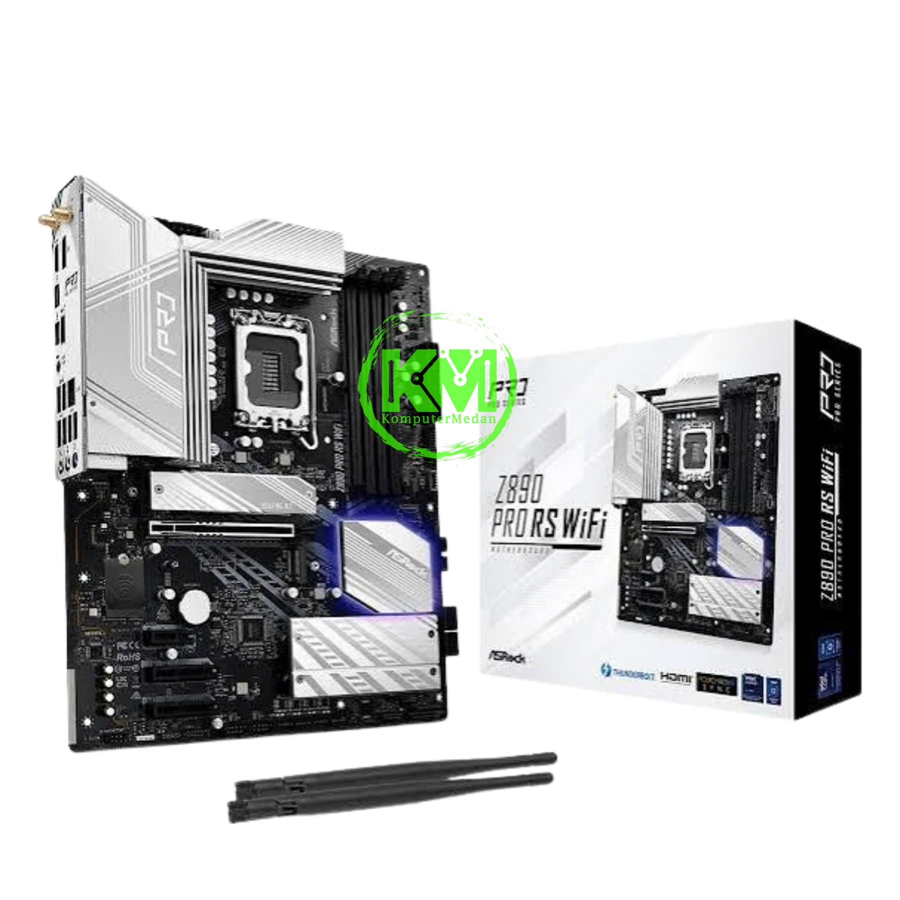 ASROCK Z890 PRO RS WIF MOTHERBOARD