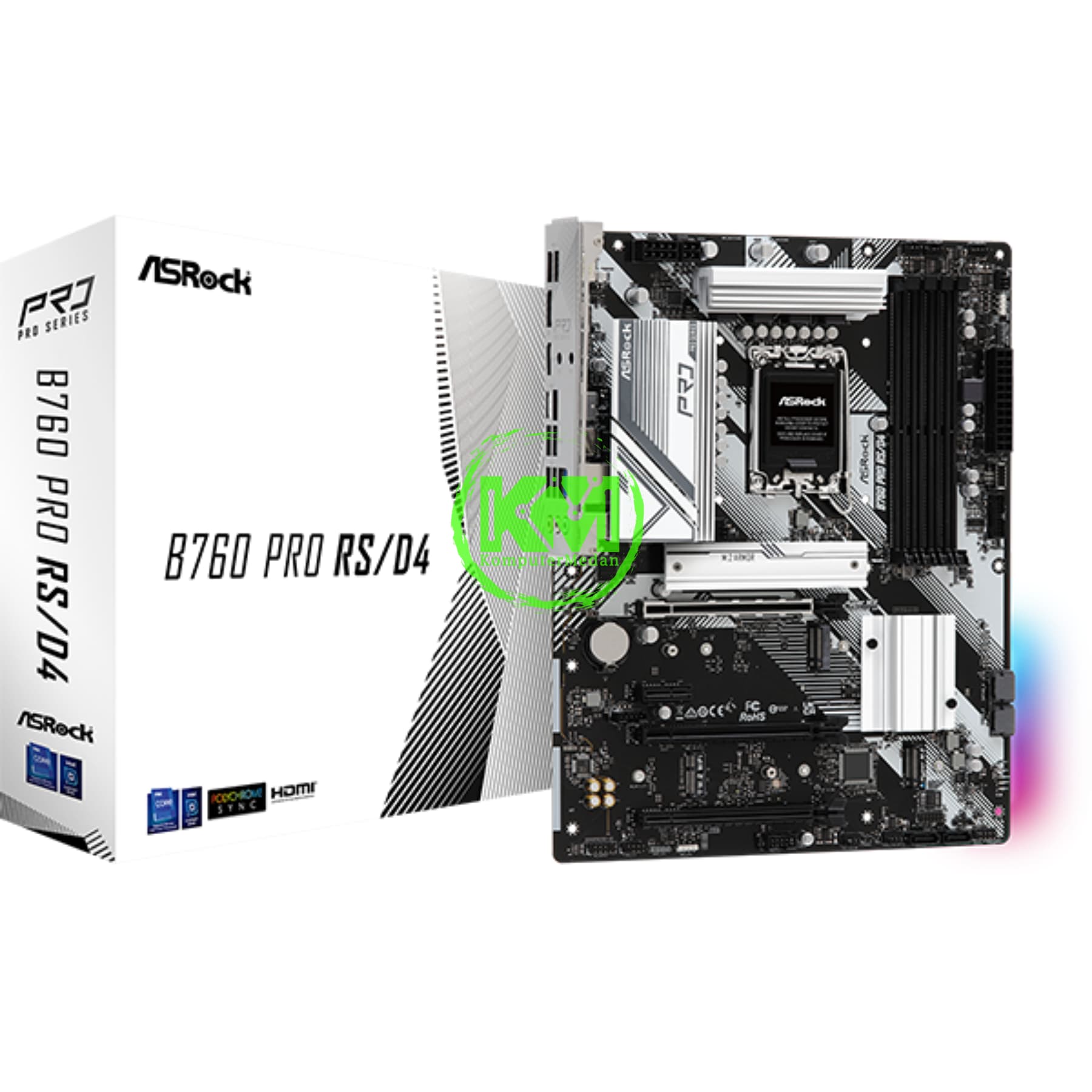 ASROCK B760 PRO RS/D4 MOTHERBOARD