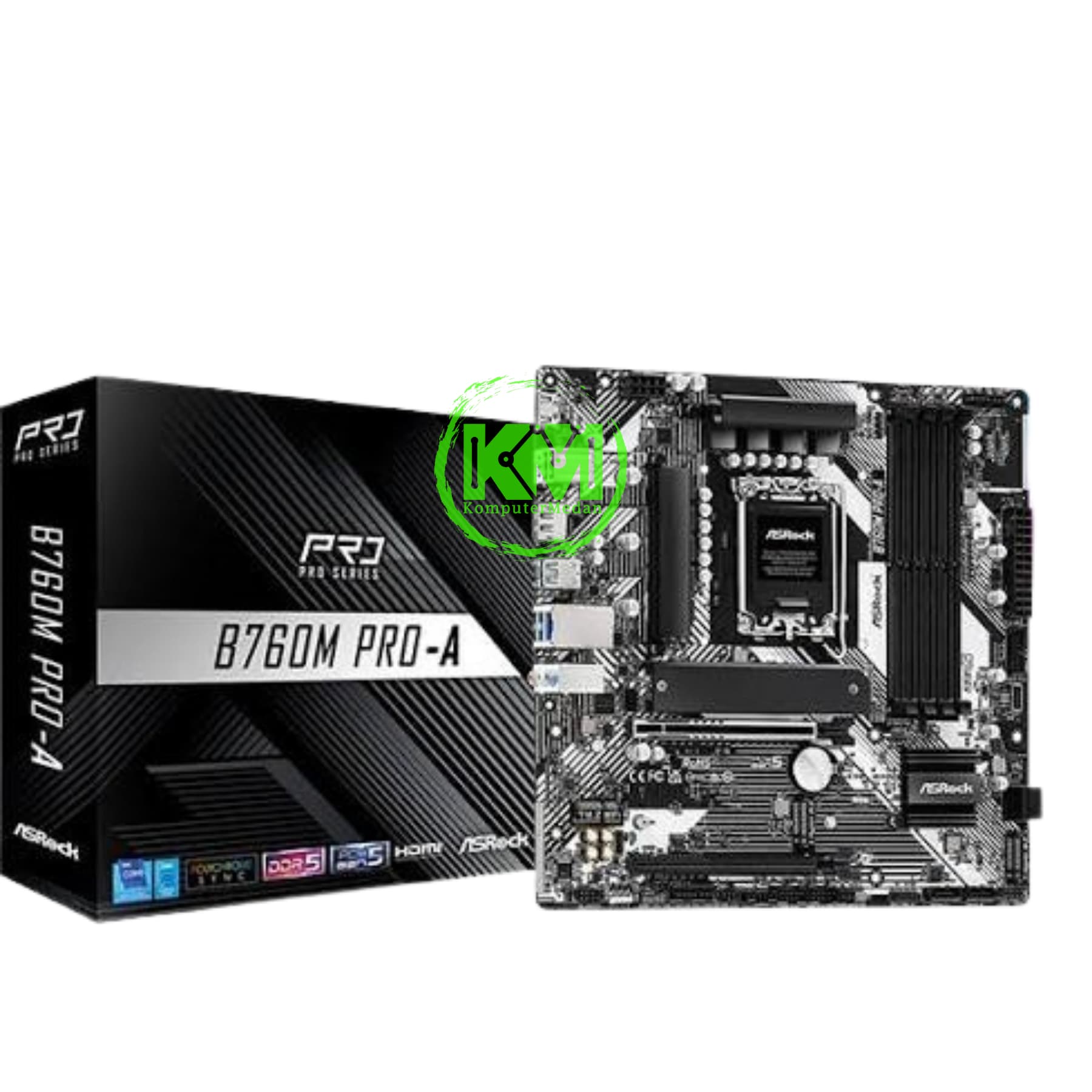ASROCK B760M PRO-A WIFI MOTHERBOARD