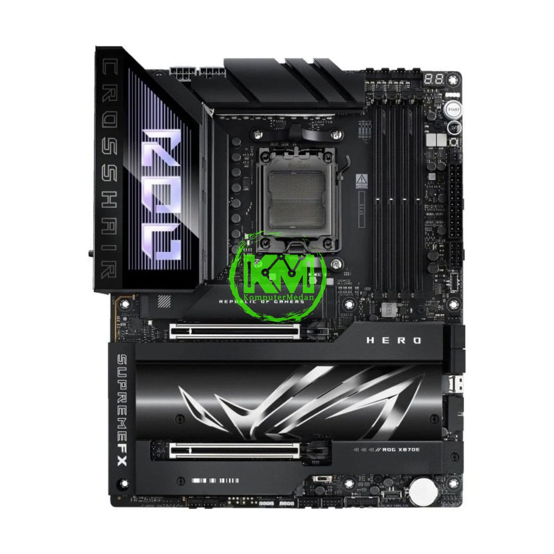 ASUS ROG CROSSHAIR X870E HERO MOTHERBOARD - Image 2