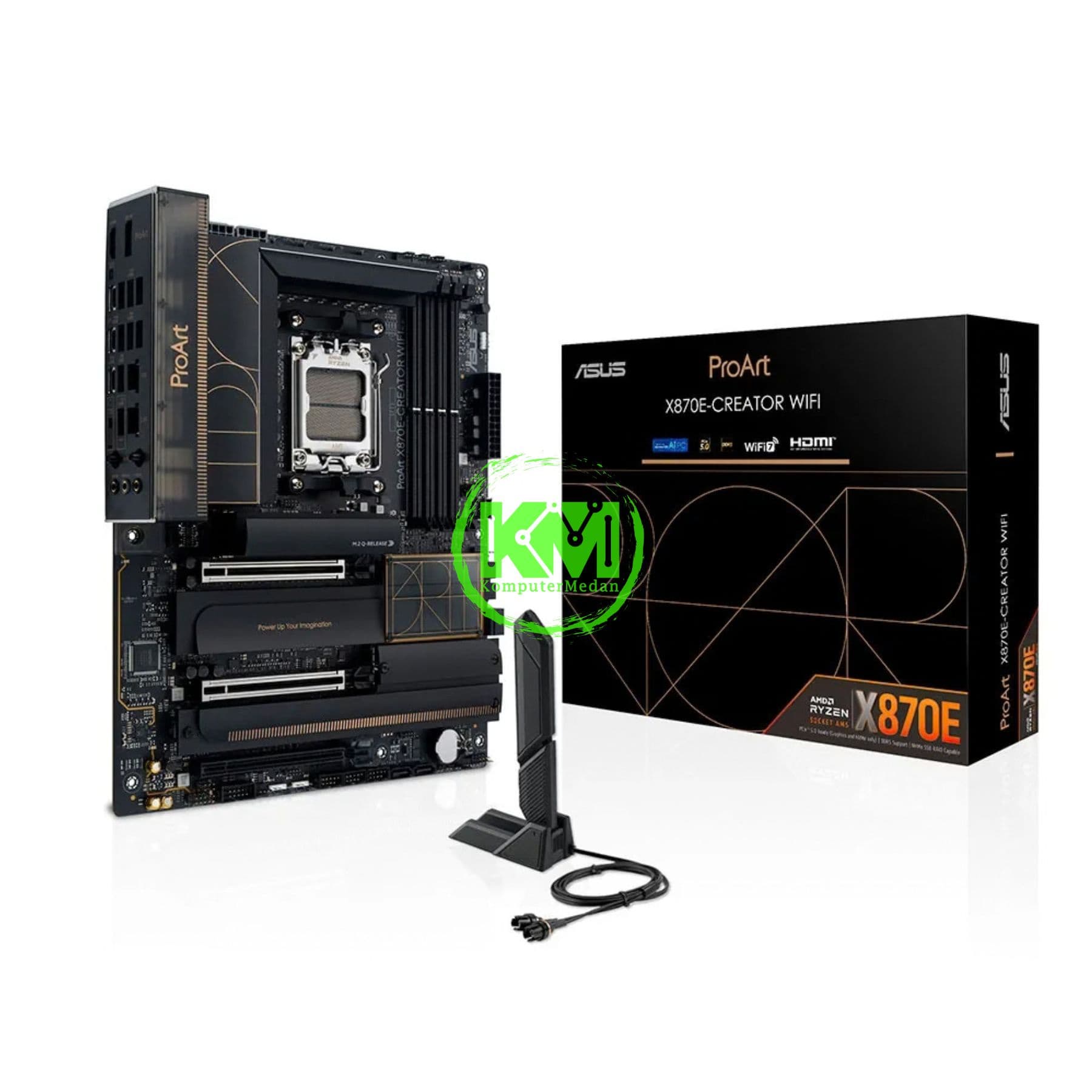 ASUS PROART X870E CREATOR WIFI MOTHERBOARD - Image 1